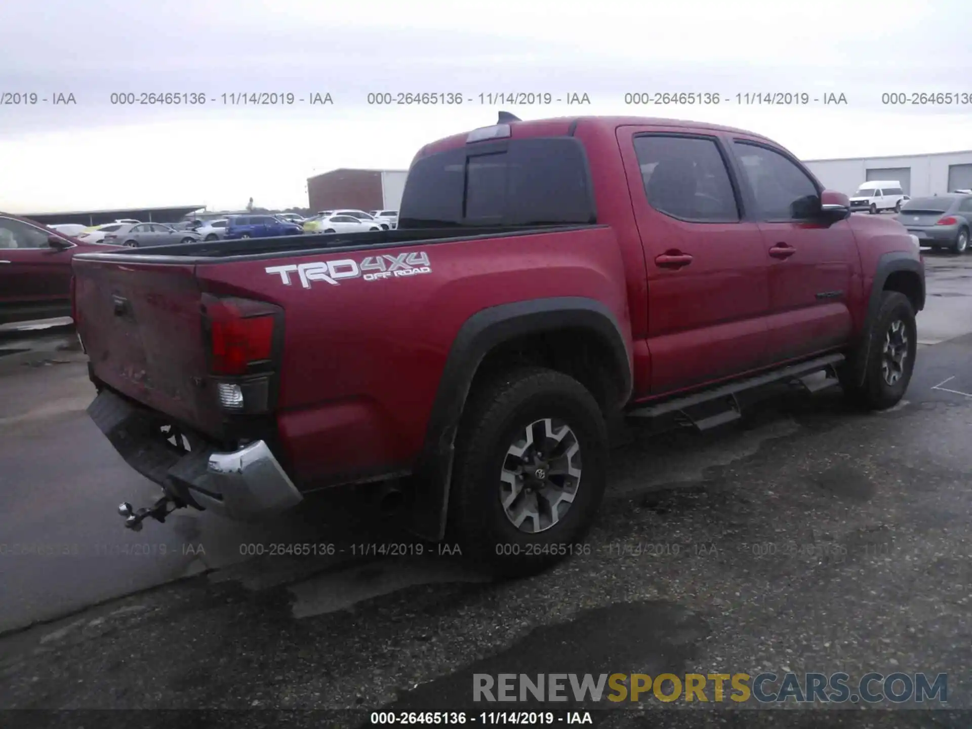 4 Photograph of a damaged car 3TMCZ5AN6KM286544 TOYOTA TACOMA 2019