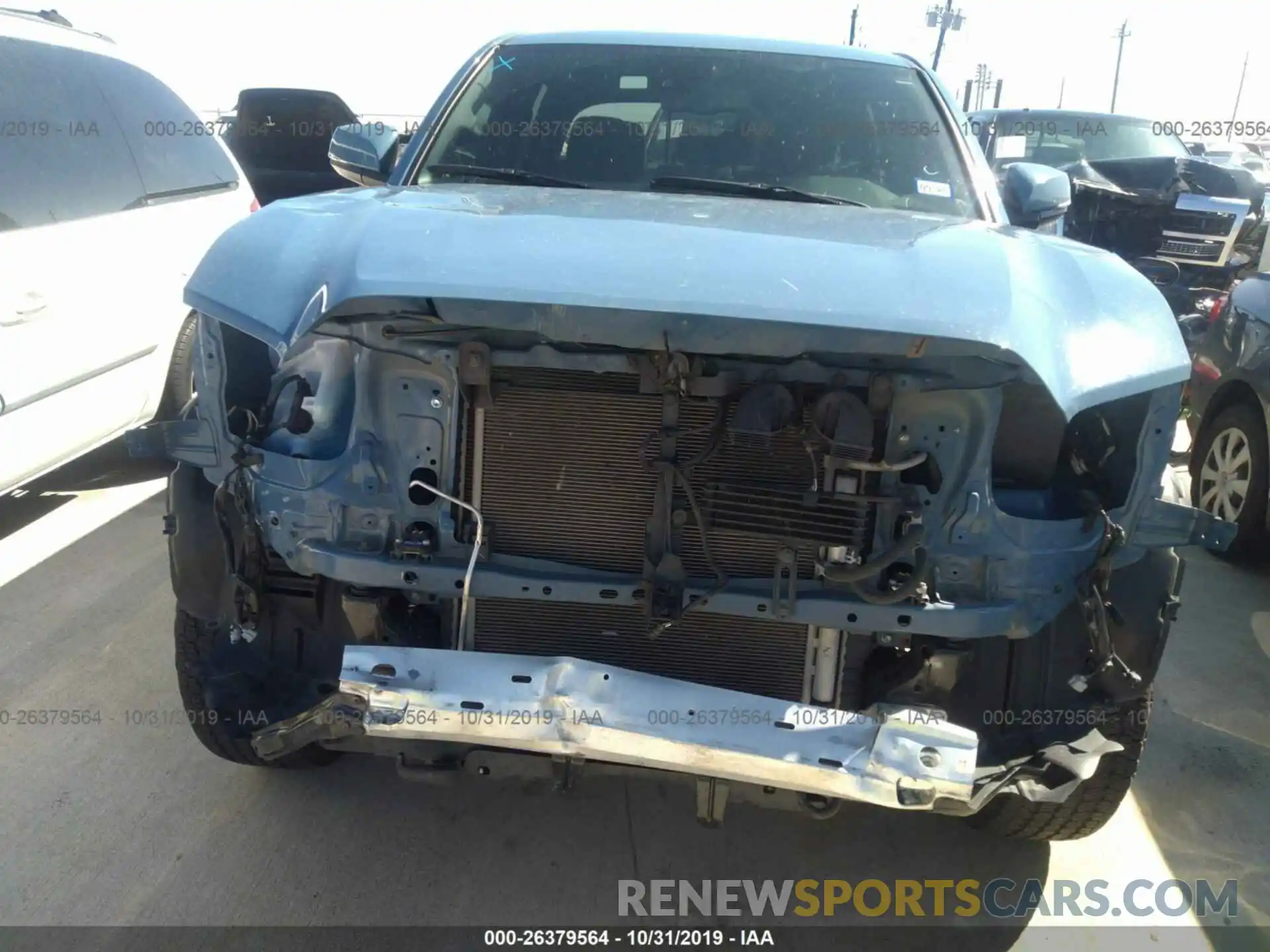 6 Photograph of a damaged car 3TMCZ5AN7KM190843 TOYOTA TACOMA 2019