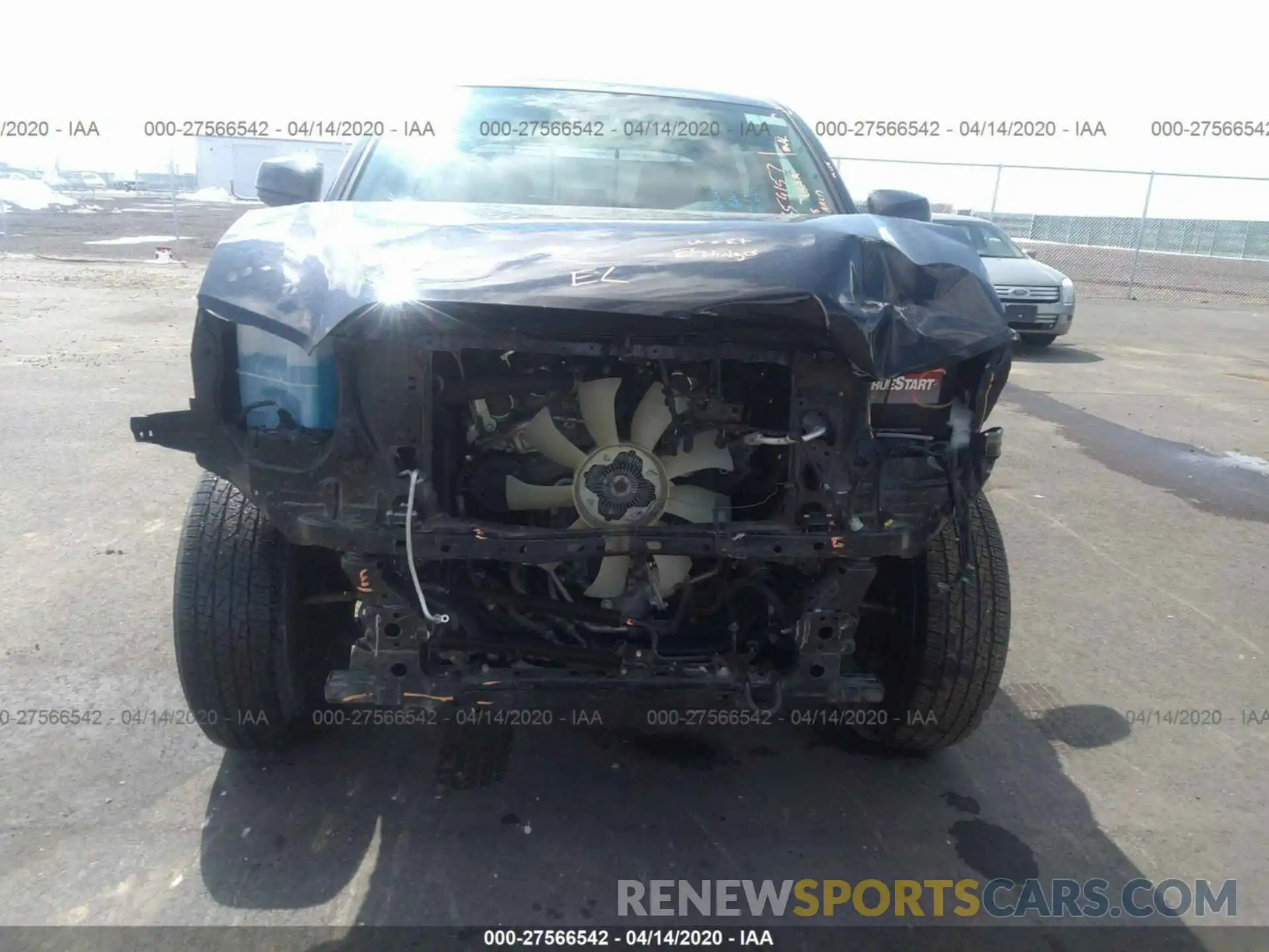 6 Photograph of a damaged car 3TMCZ5AN7KM192379 TOYOTA TACOMA 2019