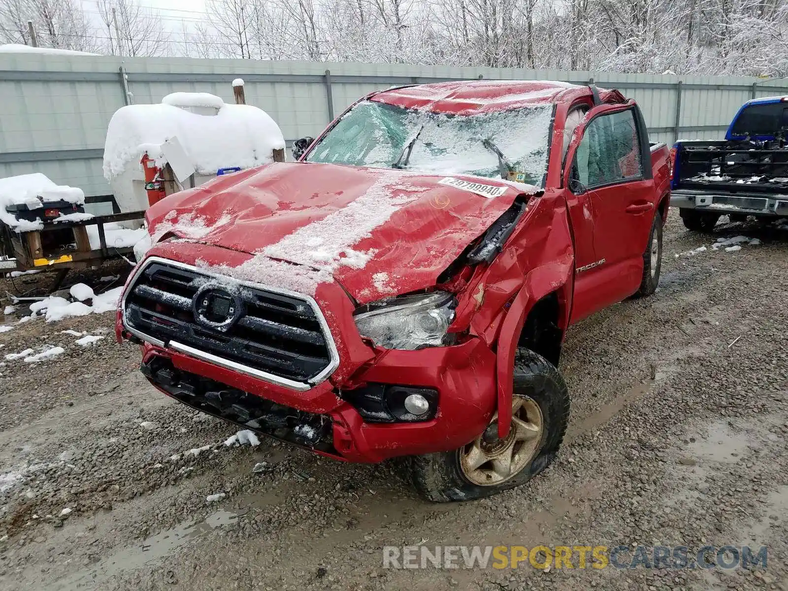 9 Фотография поврежденного автомобиля 3TMCZ5AN7KM193211 TOYOTA TACOMA 2019