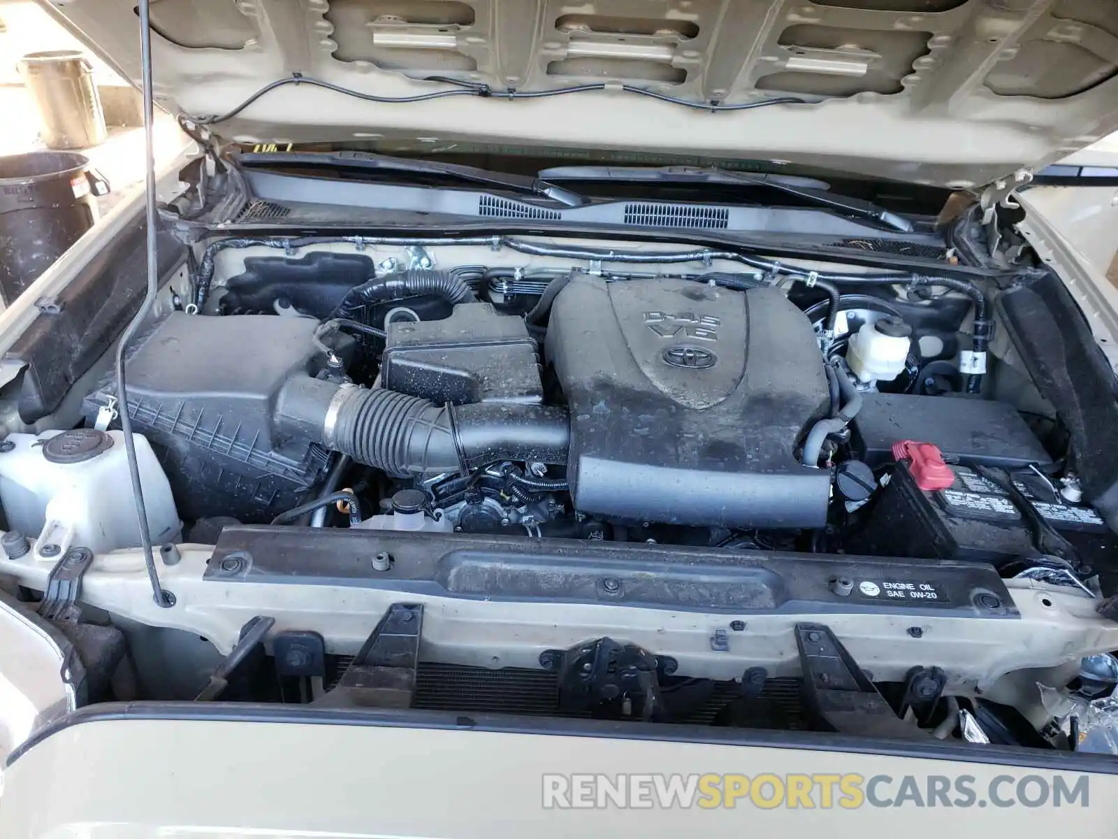 7 Photograph of a damaged car 3TMCZ5AN7KM193905 TOYOTA TACOMA 2019