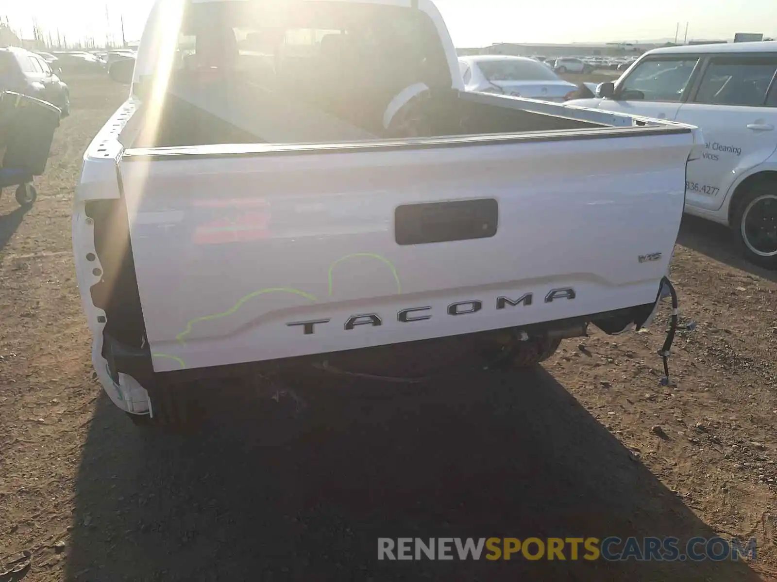 9 Photograph of a damaged car 3TMCZ5AN7KM194116 TOYOTA TACOMA 2019