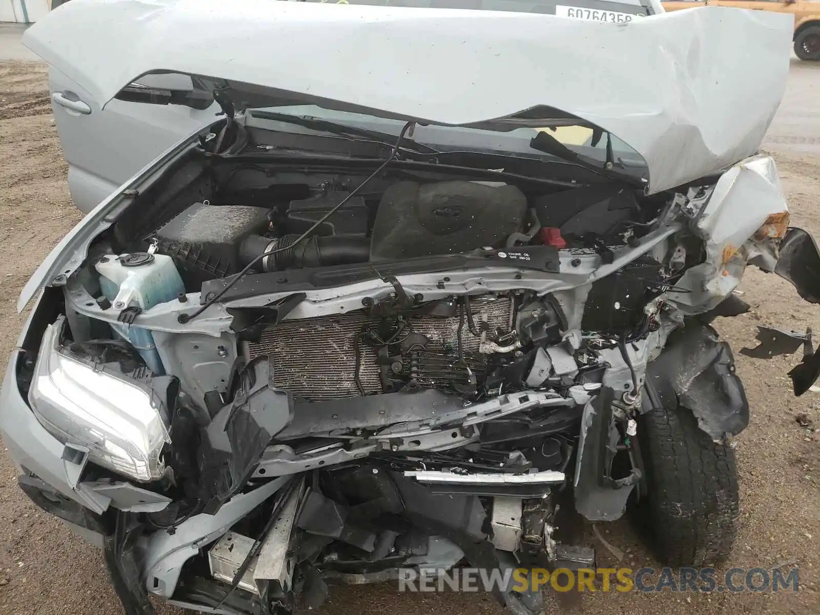 7 Photograph of a damaged car 3TMCZ5AN7KM196416 TOYOTA TACOMA 2019