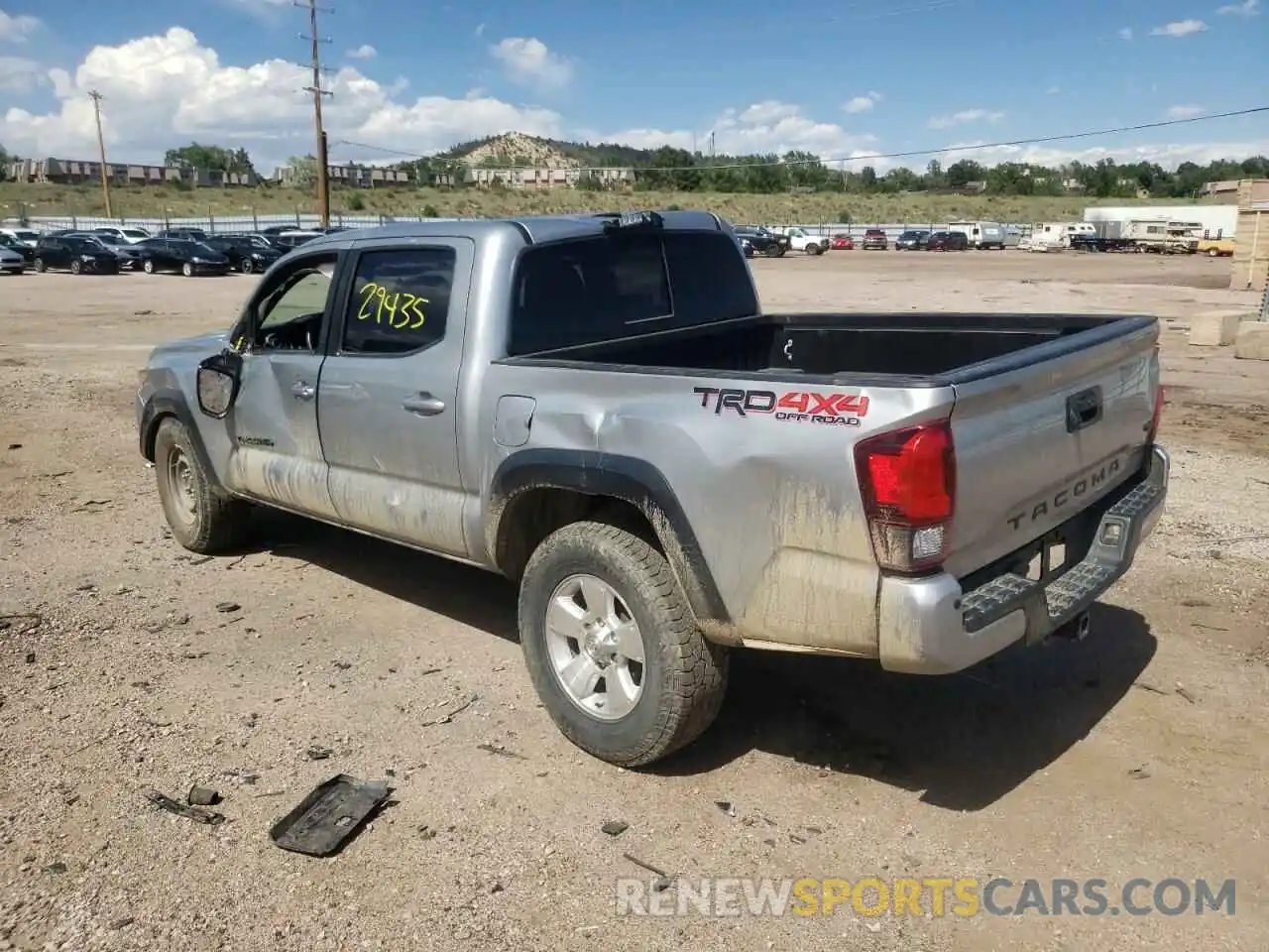 3 Photograph of a damaged car 3TMCZ5AN7KM197727 TOYOTA TACOMA 2019