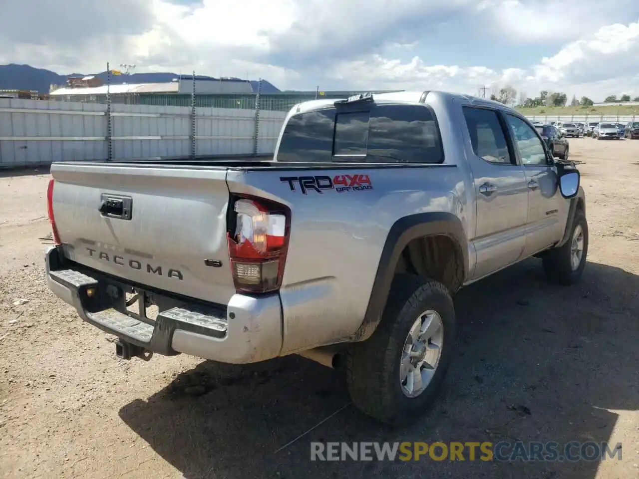 4 Photograph of a damaged car 3TMCZ5AN7KM197727 TOYOTA TACOMA 2019