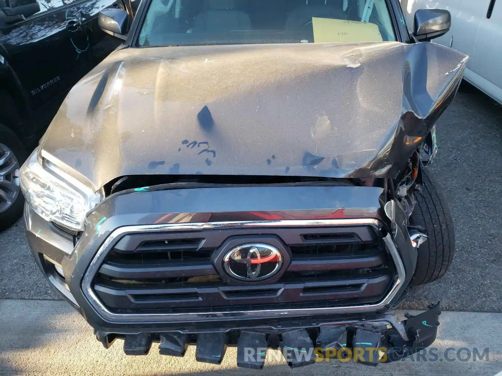 7 Photograph of a damaged car 3TMCZ5AN7KM198246 TOYOTA TACOMA 2019