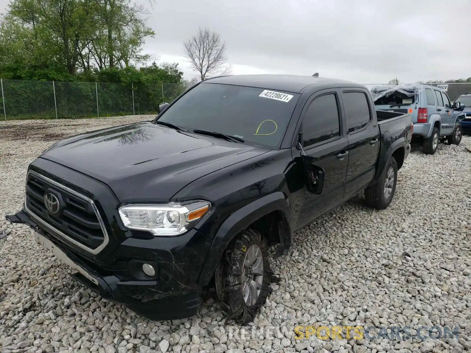 2 Photograph of a damaged car 3TMCZ5AN7KM199557 TOYOTA TACOMA 2019