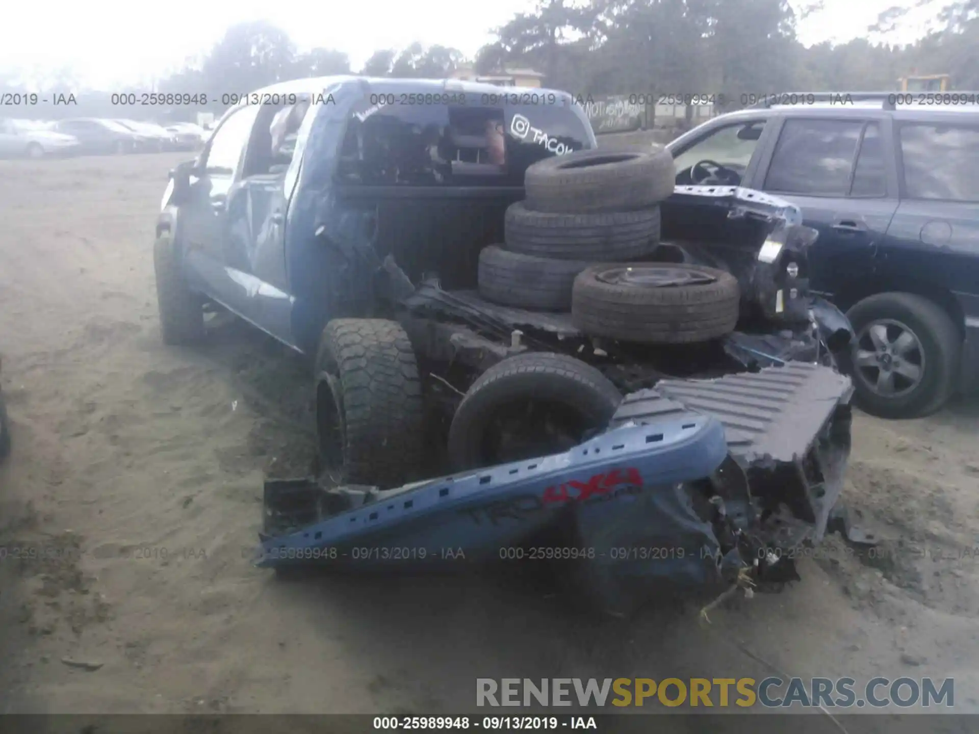 6 Photograph of a damaged car 3TMCZ5AN7KM199882 TOYOTA TACOMA 2019