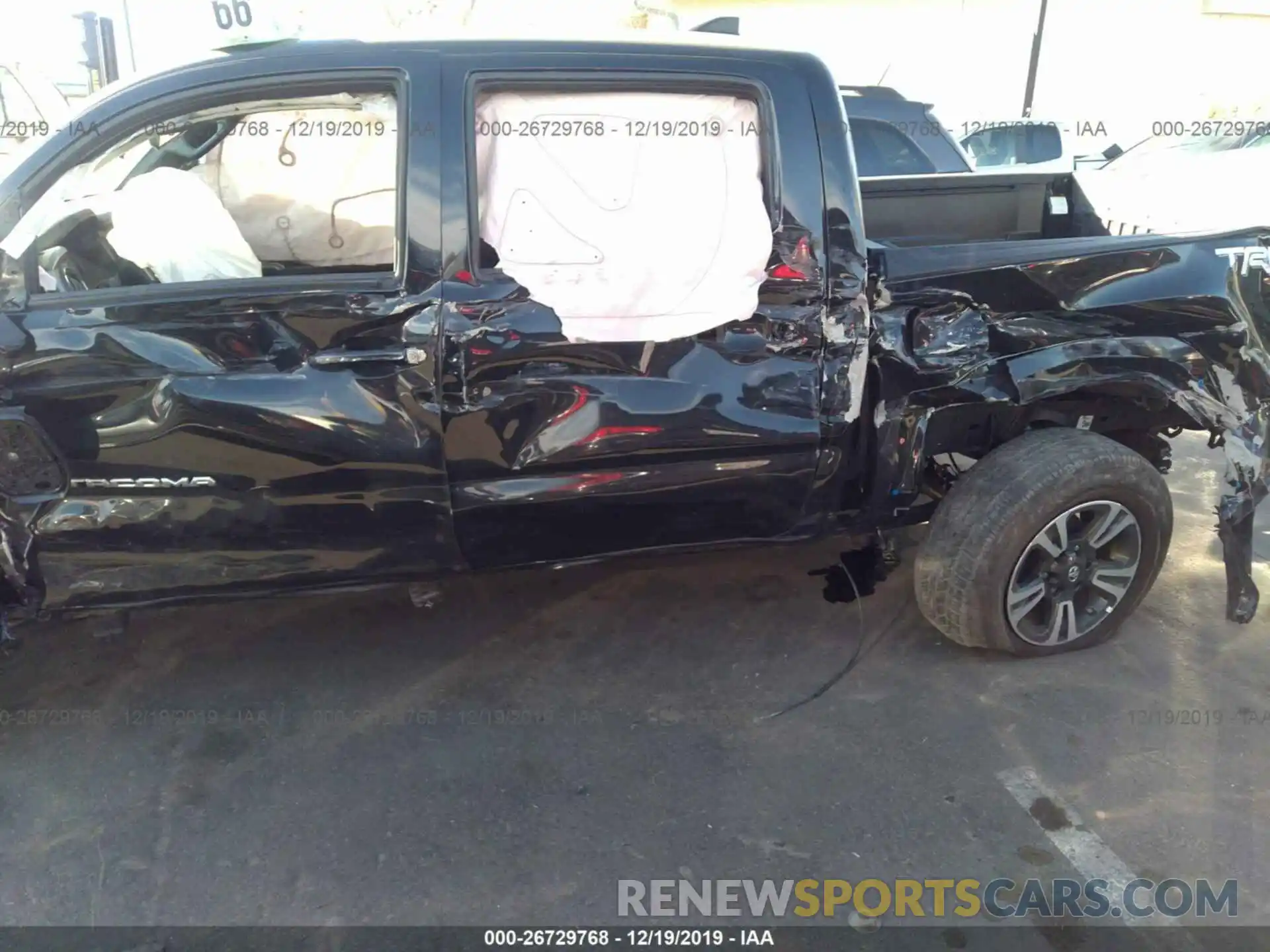 6 Photograph of a damaged car 3TMCZ5AN7KM202540 TOYOTA TACOMA 2019