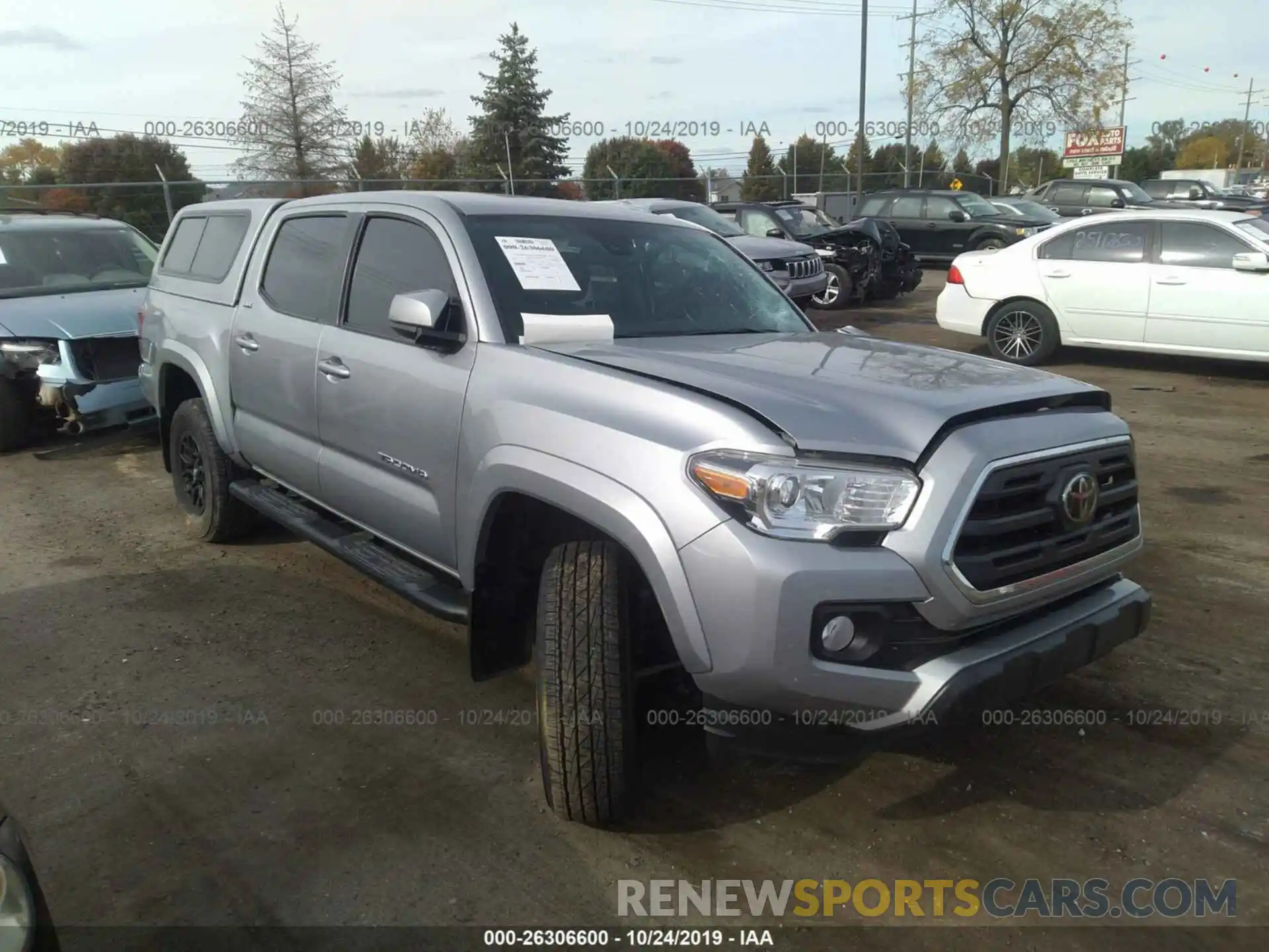 1 Фотография поврежденного автомобиля 3TMCZ5AN7KM202876 TOYOTA TACOMA 2019