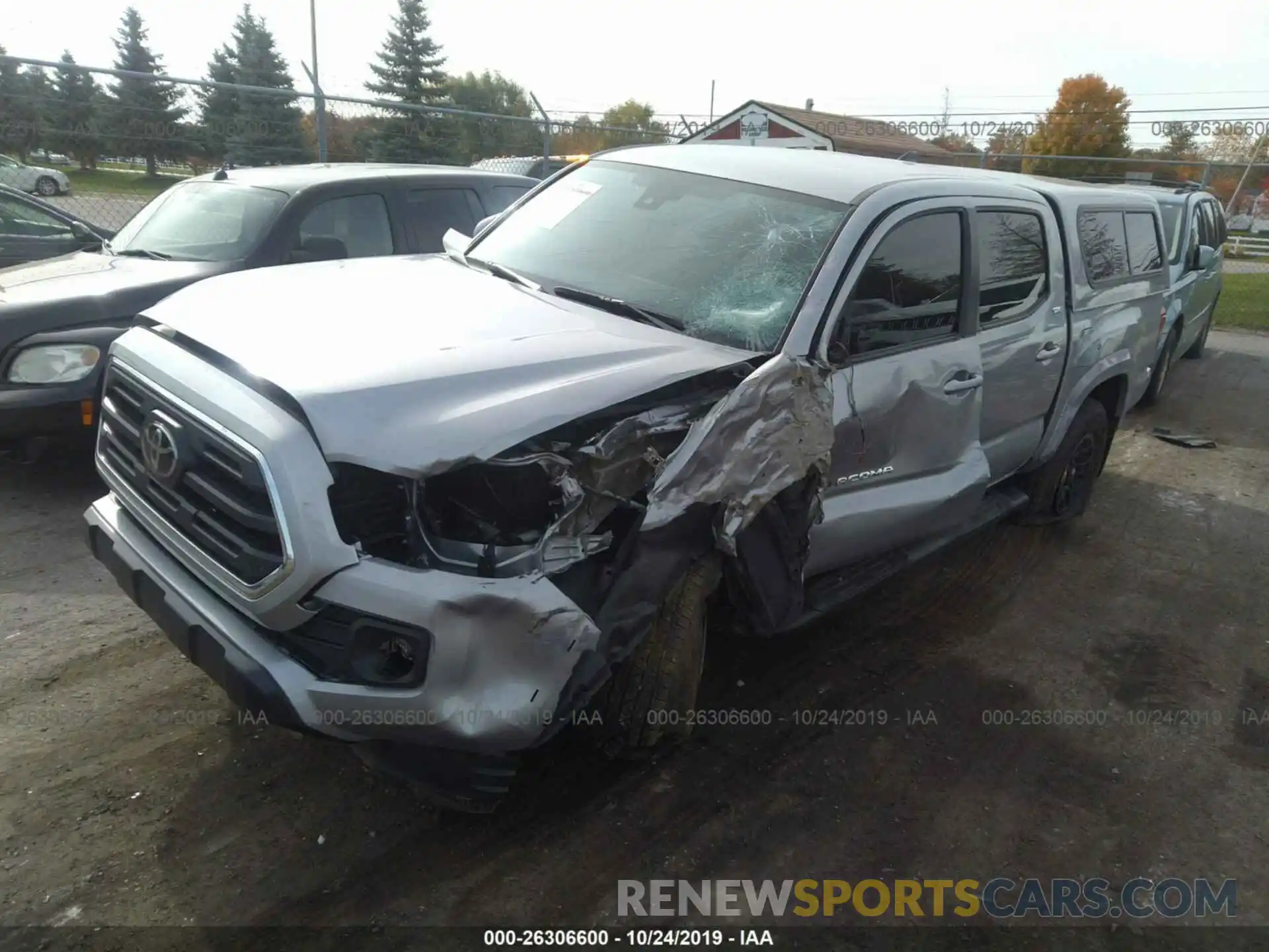 2 Фотография поврежденного автомобиля 3TMCZ5AN7KM202876 TOYOTA TACOMA 2019