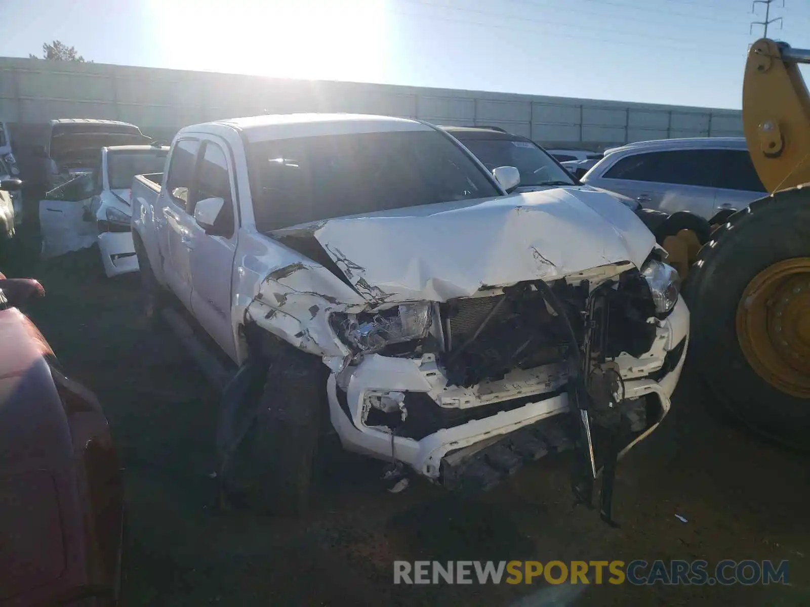 9 Photograph of a damaged car 3TMCZ5AN7KM203638 TOYOTA TACOMA 2019