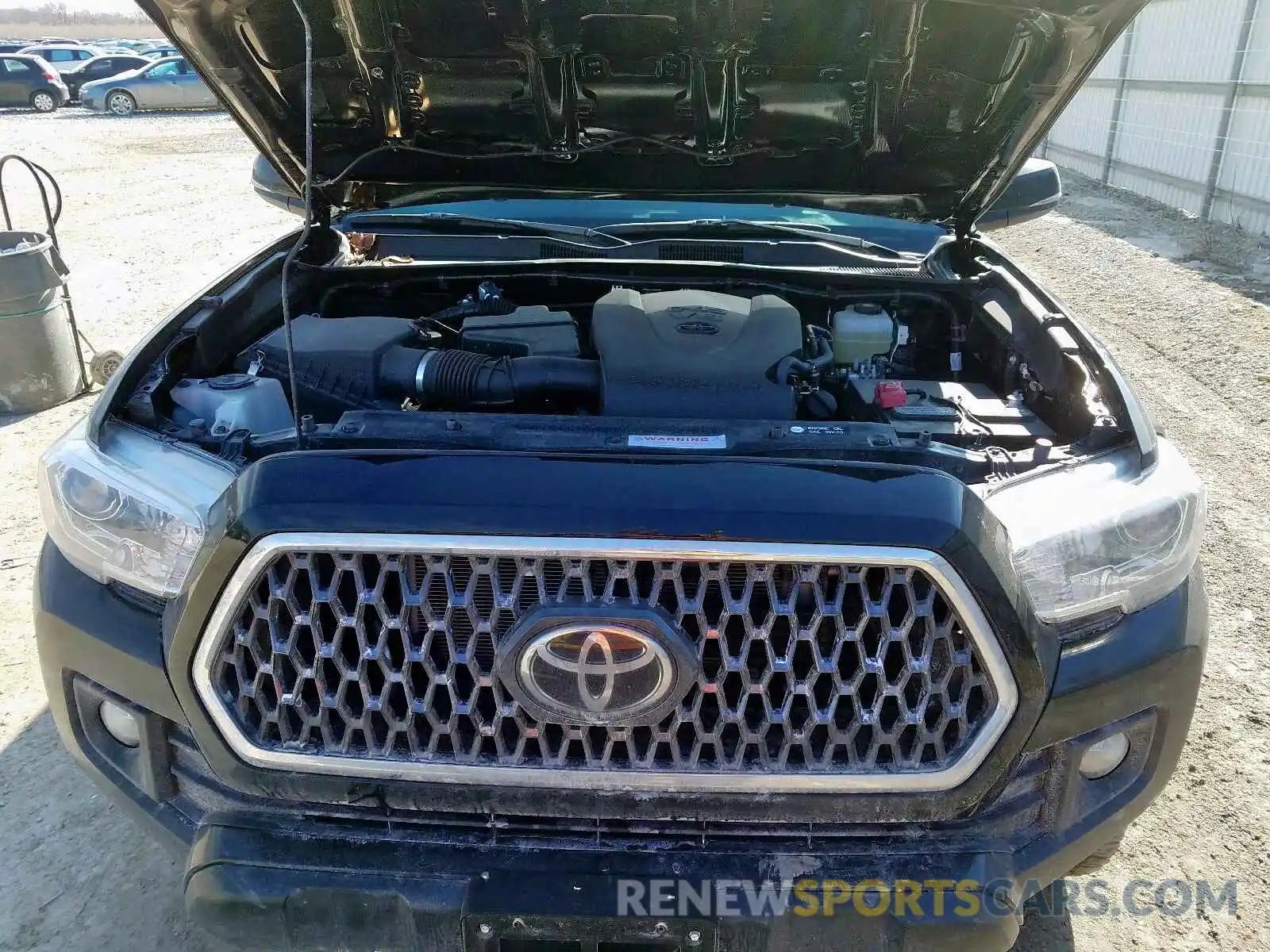 7 Photograph of a damaged car 3TMCZ5AN7KM203834 TOYOTA TACOMA 2019