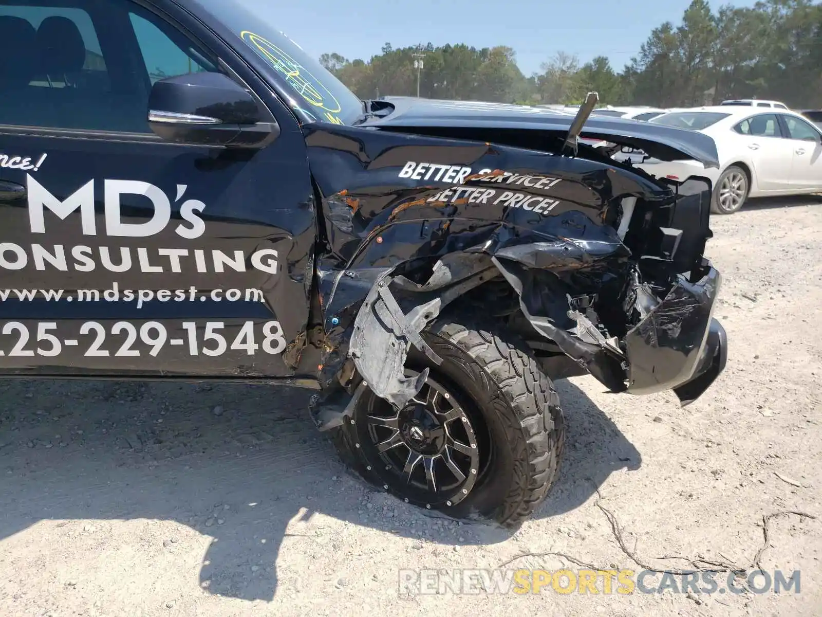 9 Photograph of a damaged car 3TMCZ5AN7KM204501 TOYOTA TACOMA 2019