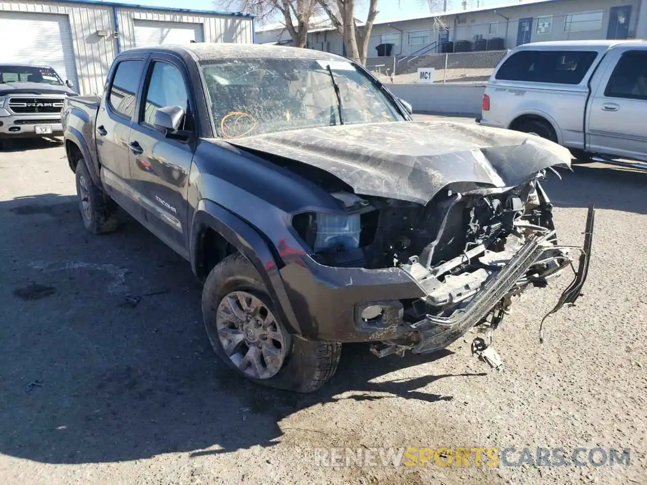 1 Photograph of a damaged car 3TMCZ5AN7KM204823 TOYOTA TACOMA 2019