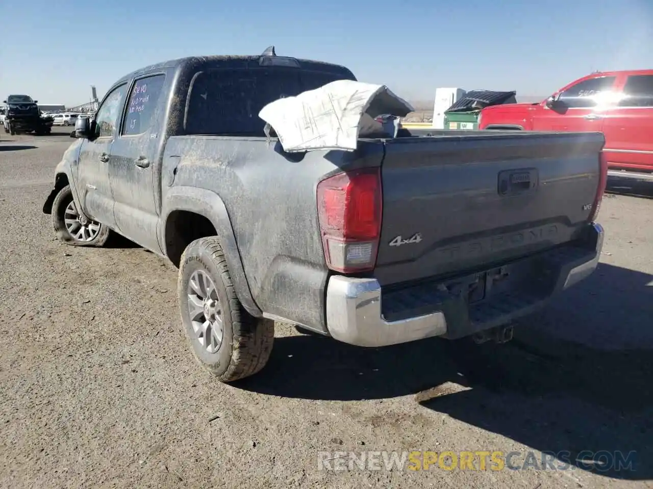 3 Photograph of a damaged car 3TMCZ5AN7KM204823 TOYOTA TACOMA 2019