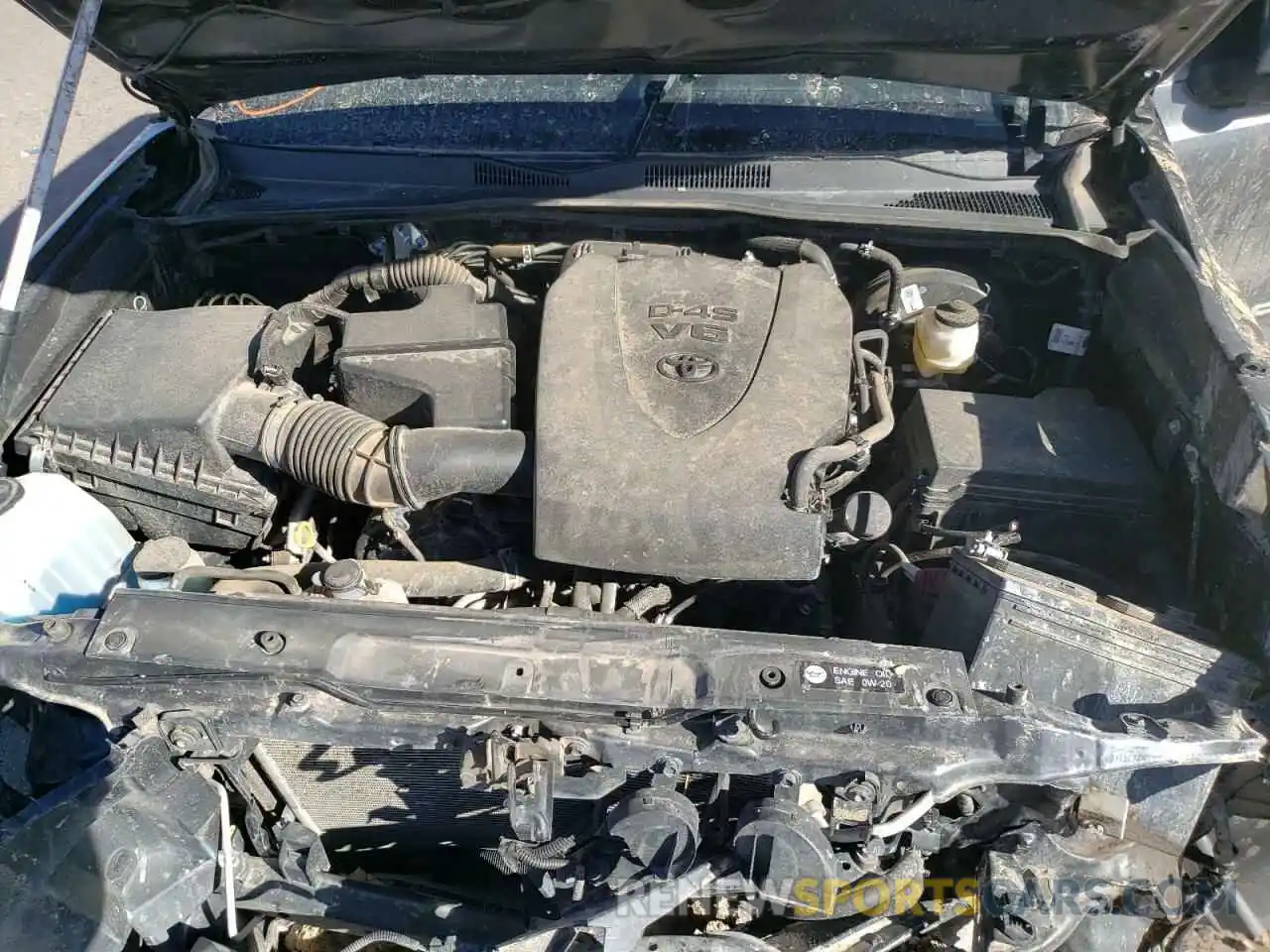 7 Photograph of a damaged car 3TMCZ5AN7KM204823 TOYOTA TACOMA 2019