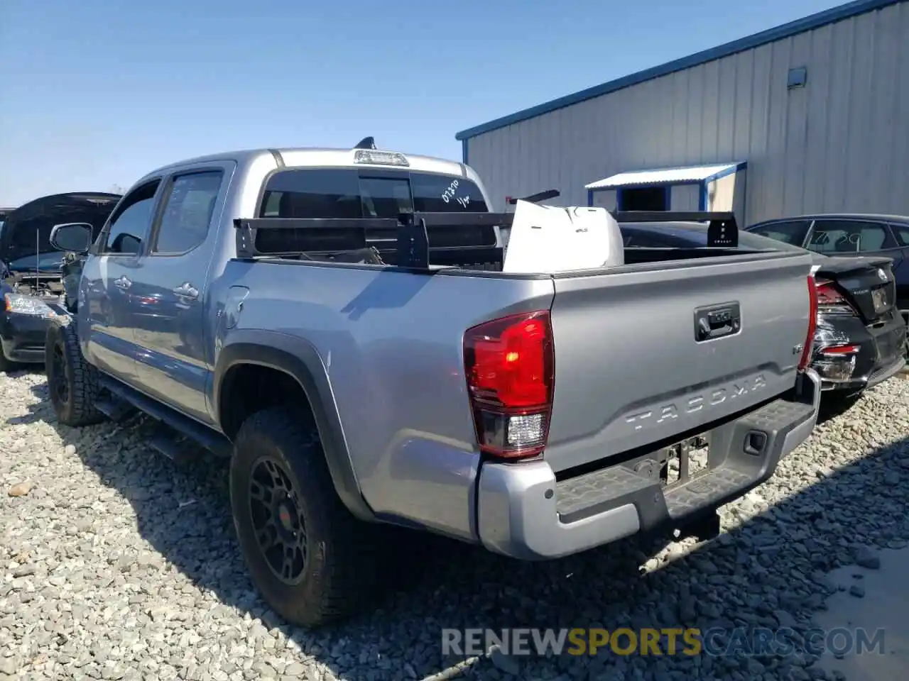 3 Photograph of a damaged car 3TMCZ5AN7KM207270 TOYOTA TACOMA 2019