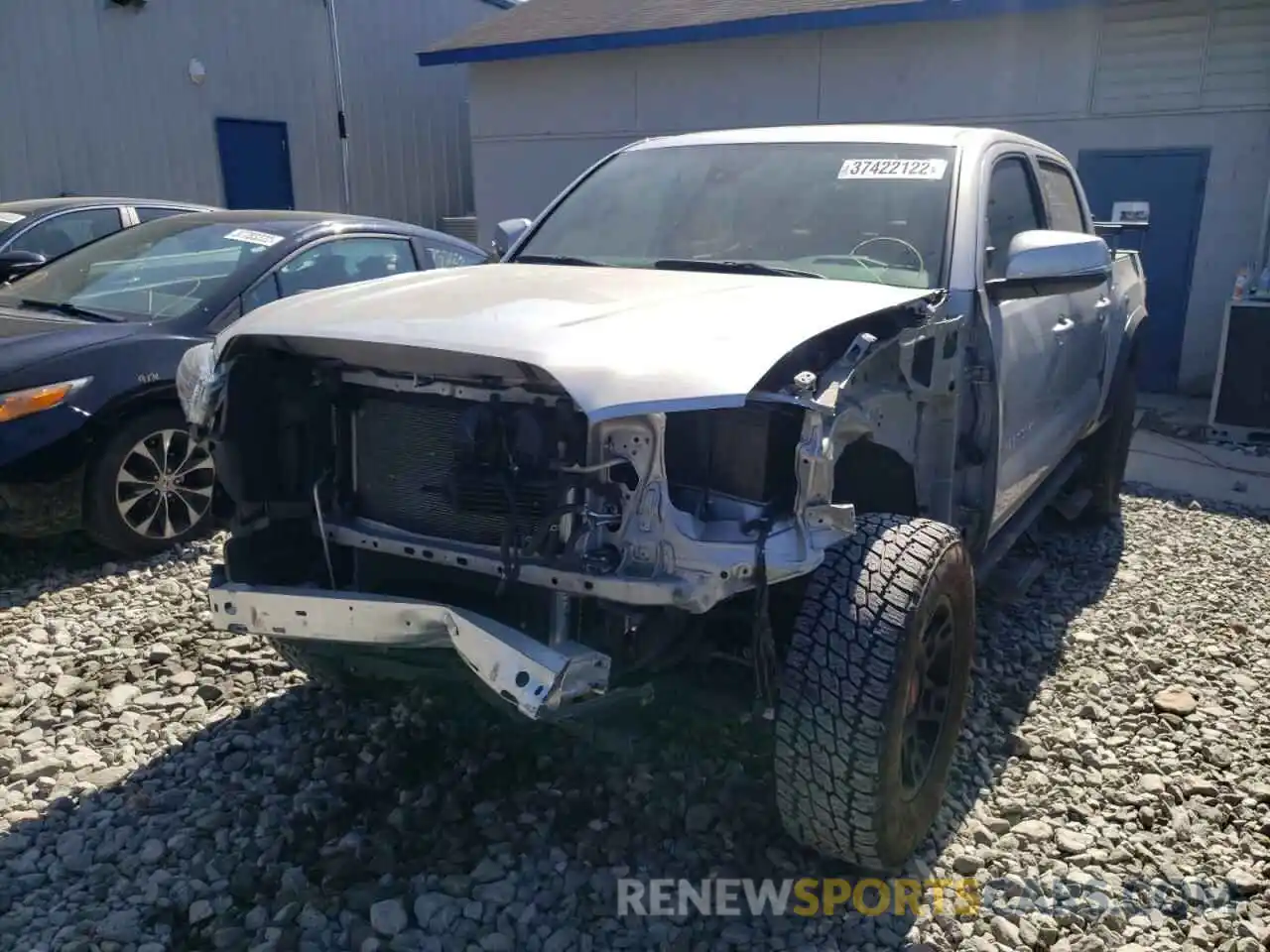 9 Photograph of a damaged car 3TMCZ5AN7KM207270 TOYOTA TACOMA 2019