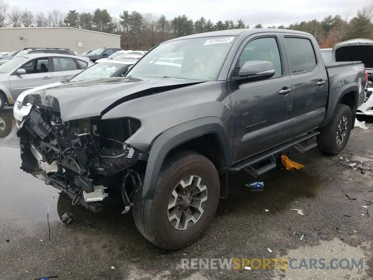 2 Photograph of a damaged car 3TMCZ5AN7KM212274 TOYOTA TACOMA 2019