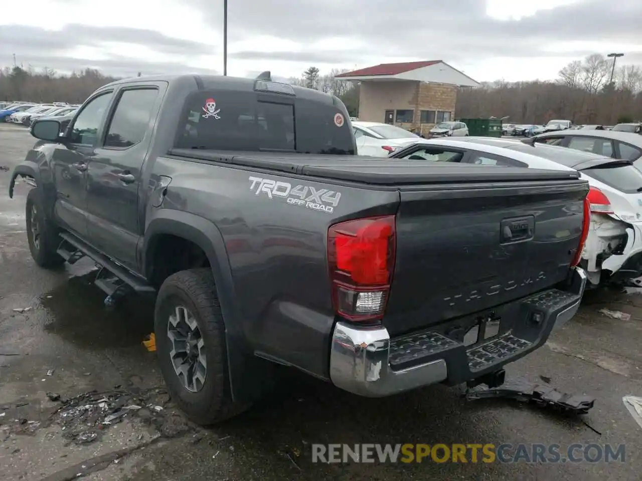 3 Photograph of a damaged car 3TMCZ5AN7KM212274 TOYOTA TACOMA 2019