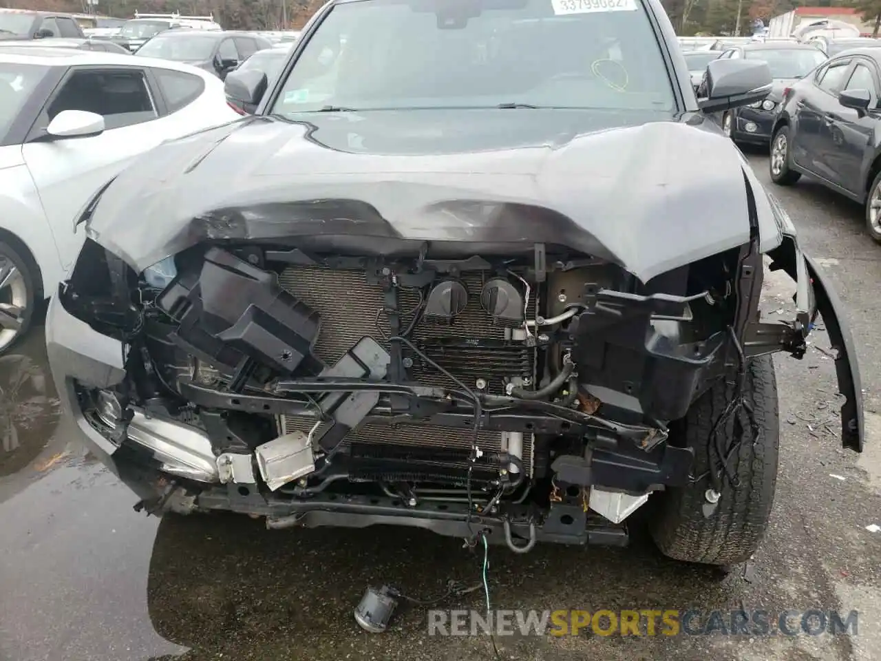 9 Photograph of a damaged car 3TMCZ5AN7KM212274 TOYOTA TACOMA 2019