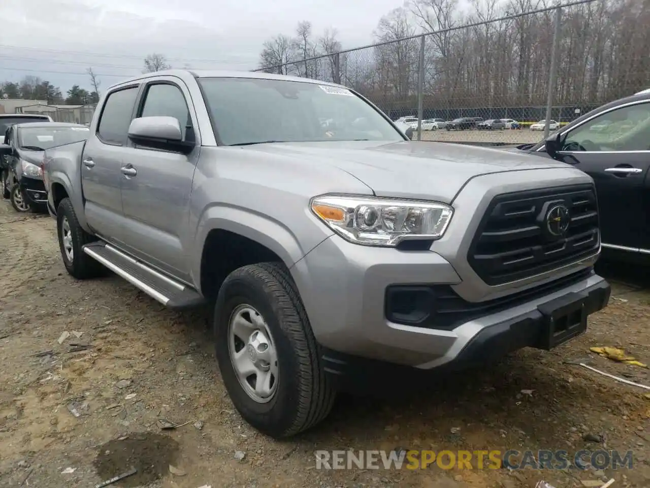 1 Photograph of a damaged car 3TMCZ5AN7KM217023 TOYOTA TACOMA 2019