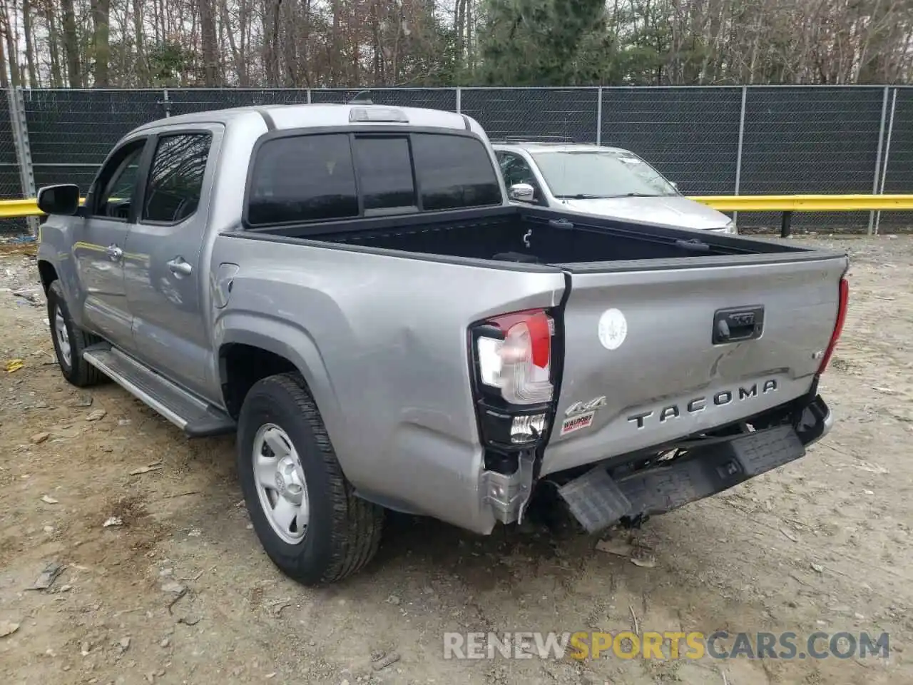 3 Photograph of a damaged car 3TMCZ5AN7KM217023 TOYOTA TACOMA 2019