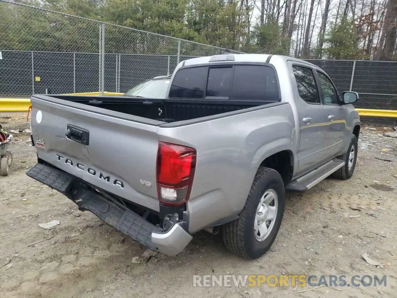 4 Photograph of a damaged car 3TMCZ5AN7KM217023 TOYOTA TACOMA 2019