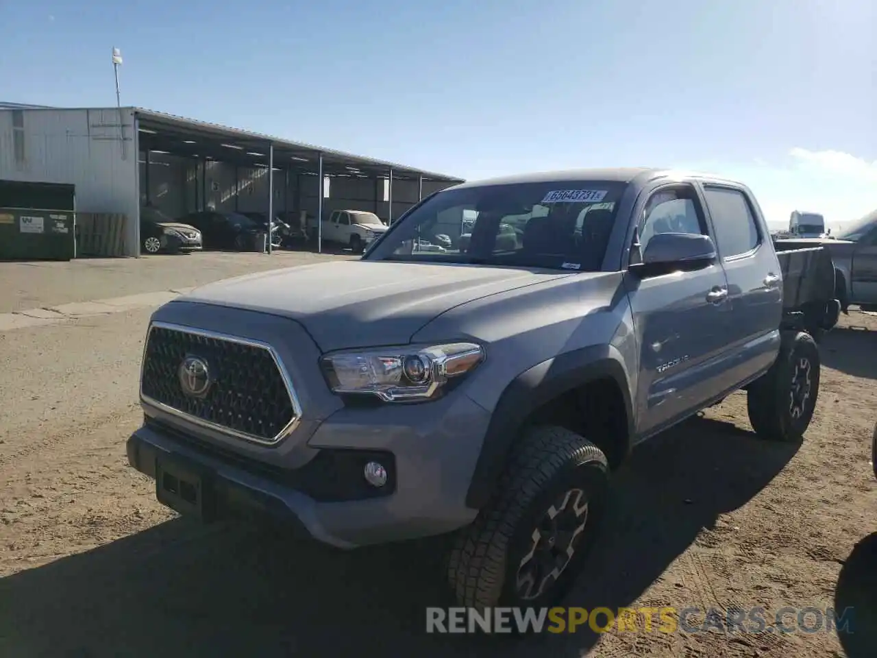 2 Photograph of a damaged car 3TMCZ5AN7KM219886 TOYOTA TACOMA 2019