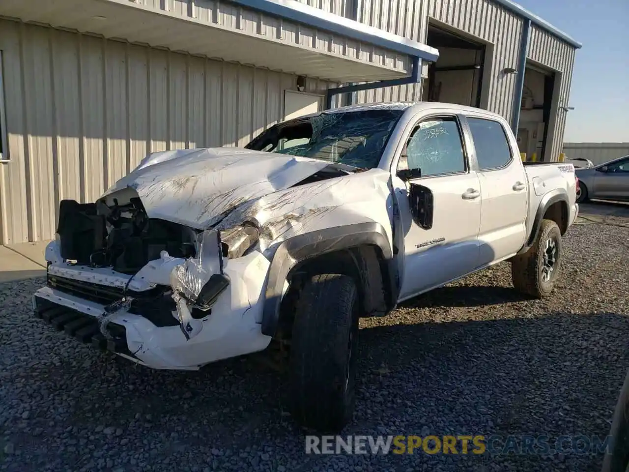 2 Photograph of a damaged car 3TMCZ5AN7KM222657 TOYOTA TACOMA 2019