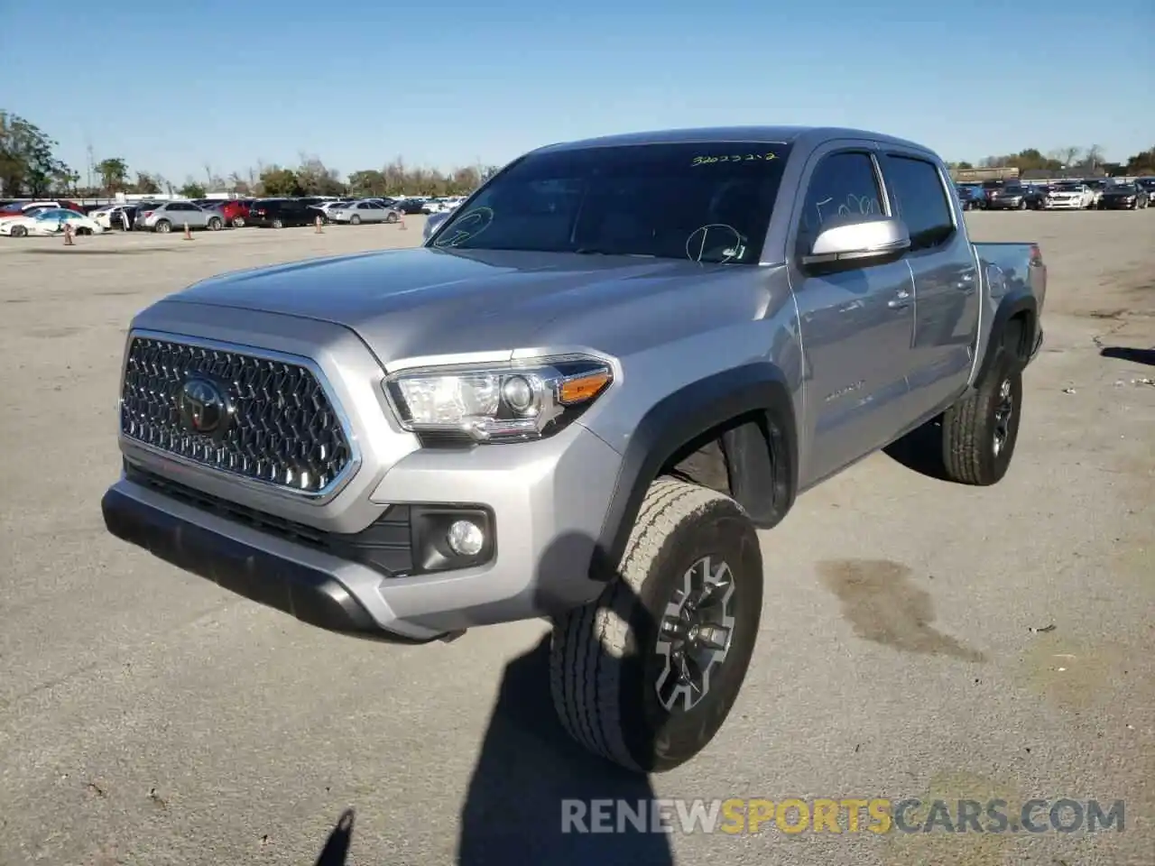 2 Photograph of a damaged car 3TMCZ5AN7KM223517 TOYOTA TACOMA 2019