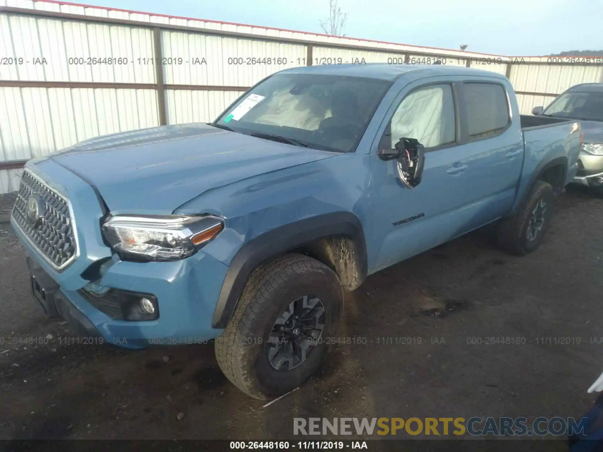 2 Photograph of a damaged car 3TMCZ5AN7KM224957 TOYOTA TACOMA 2019