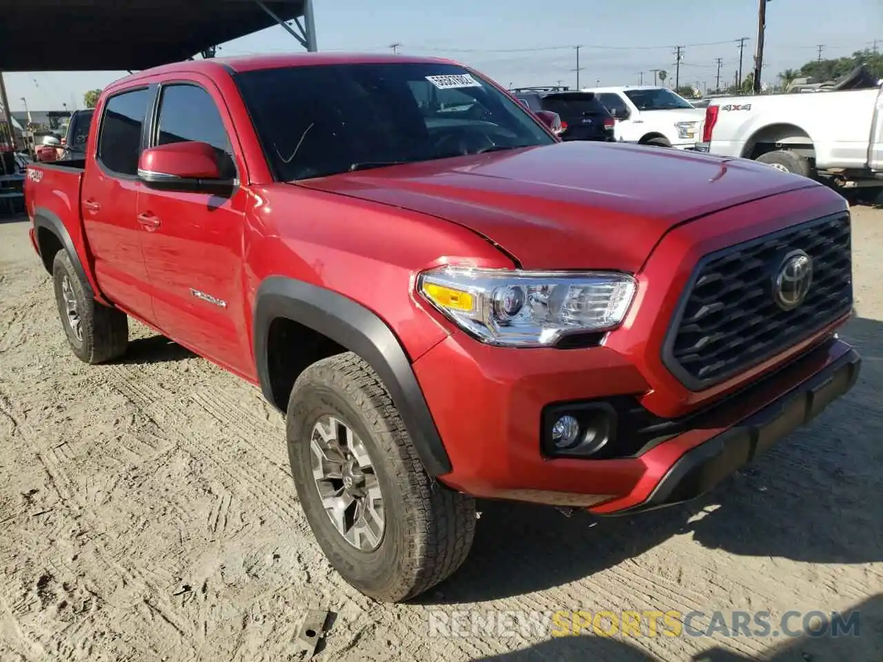 1 Фотография поврежденного автомобиля 3TMCZ5AN7KM225462 TOYOTA TACOMA 2019