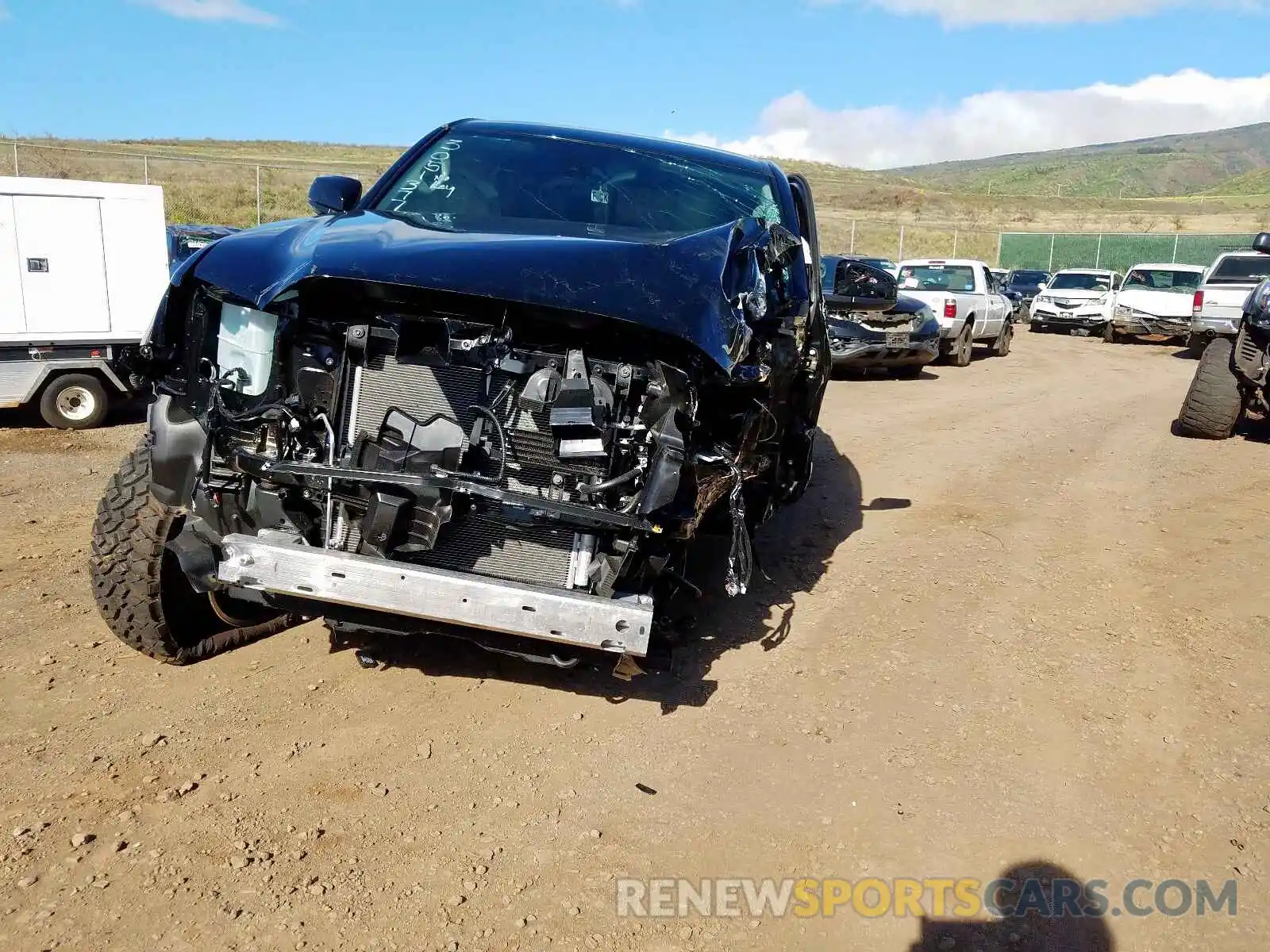 9 Photograph of a damaged car 3TMCZ5AN7KM225705 TOYOTA TACOMA 2019