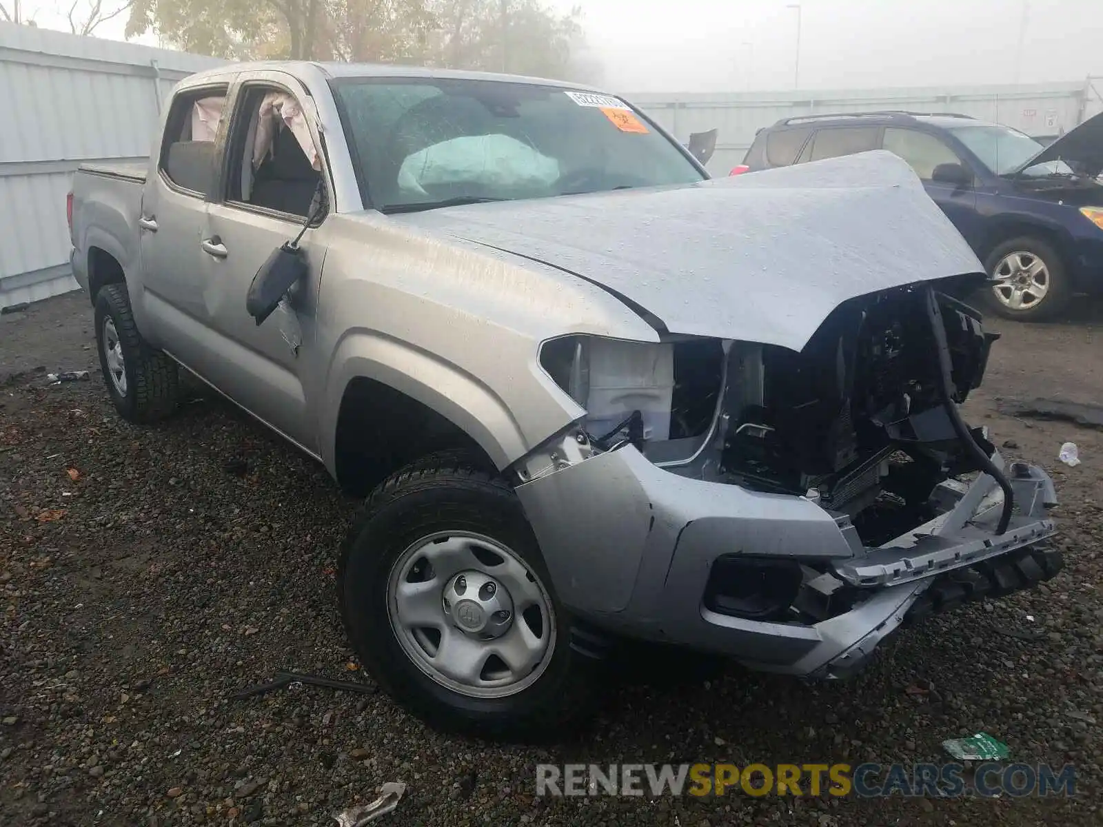 1 Photograph of a damaged car 3TMCZ5AN7KM229074 TOYOTA TACOMA 2019