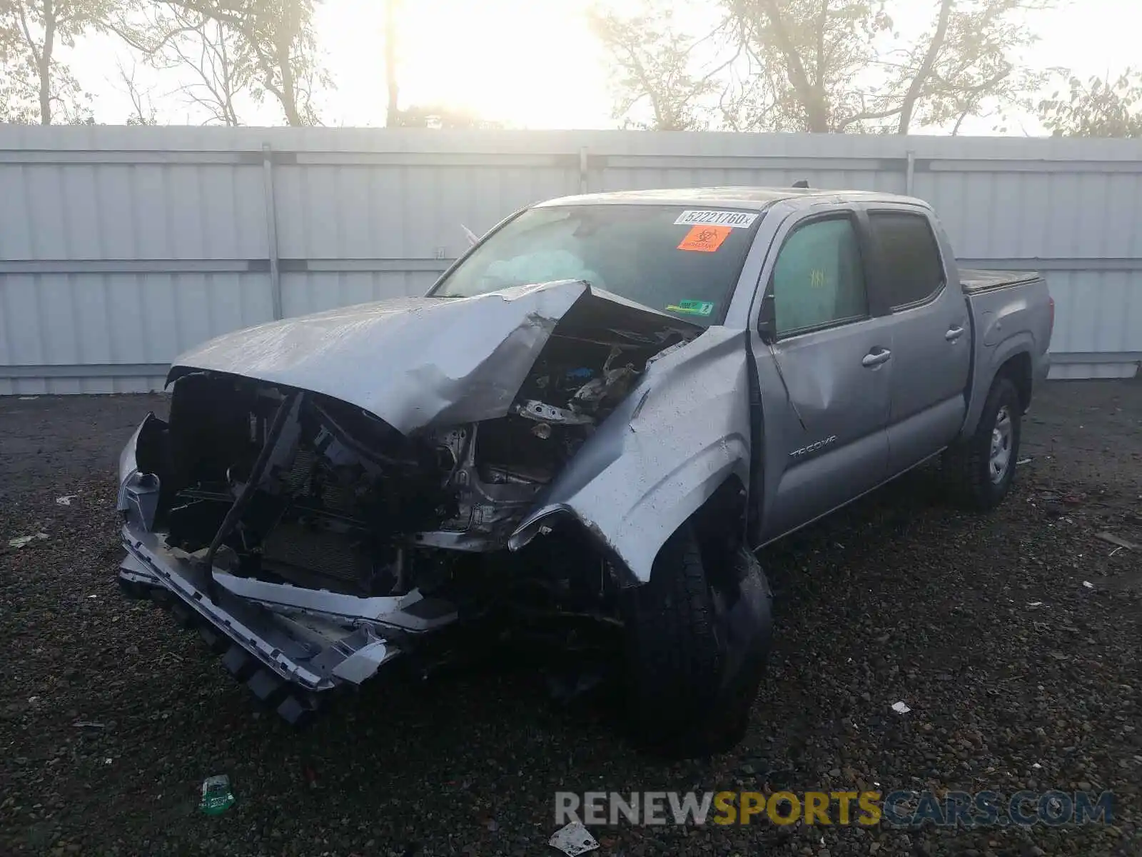 2 Photograph of a damaged car 3TMCZ5AN7KM229074 TOYOTA TACOMA 2019