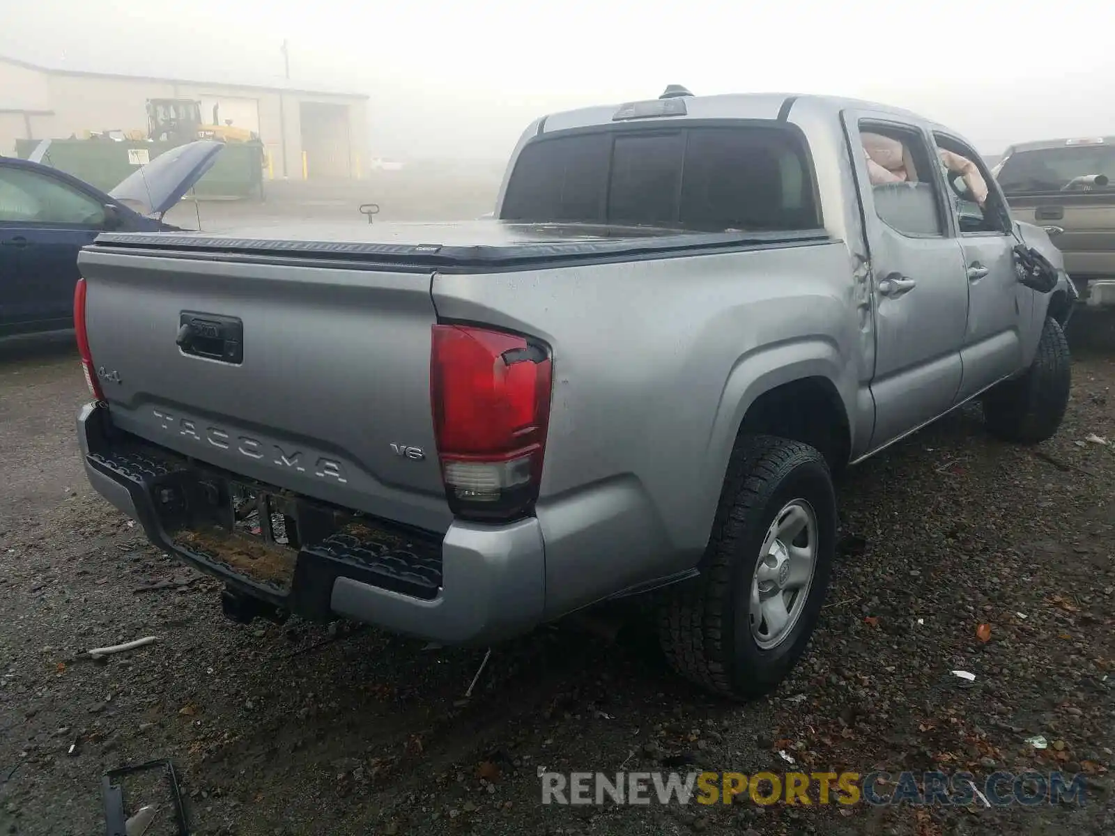 4 Photograph of a damaged car 3TMCZ5AN7KM229074 TOYOTA TACOMA 2019