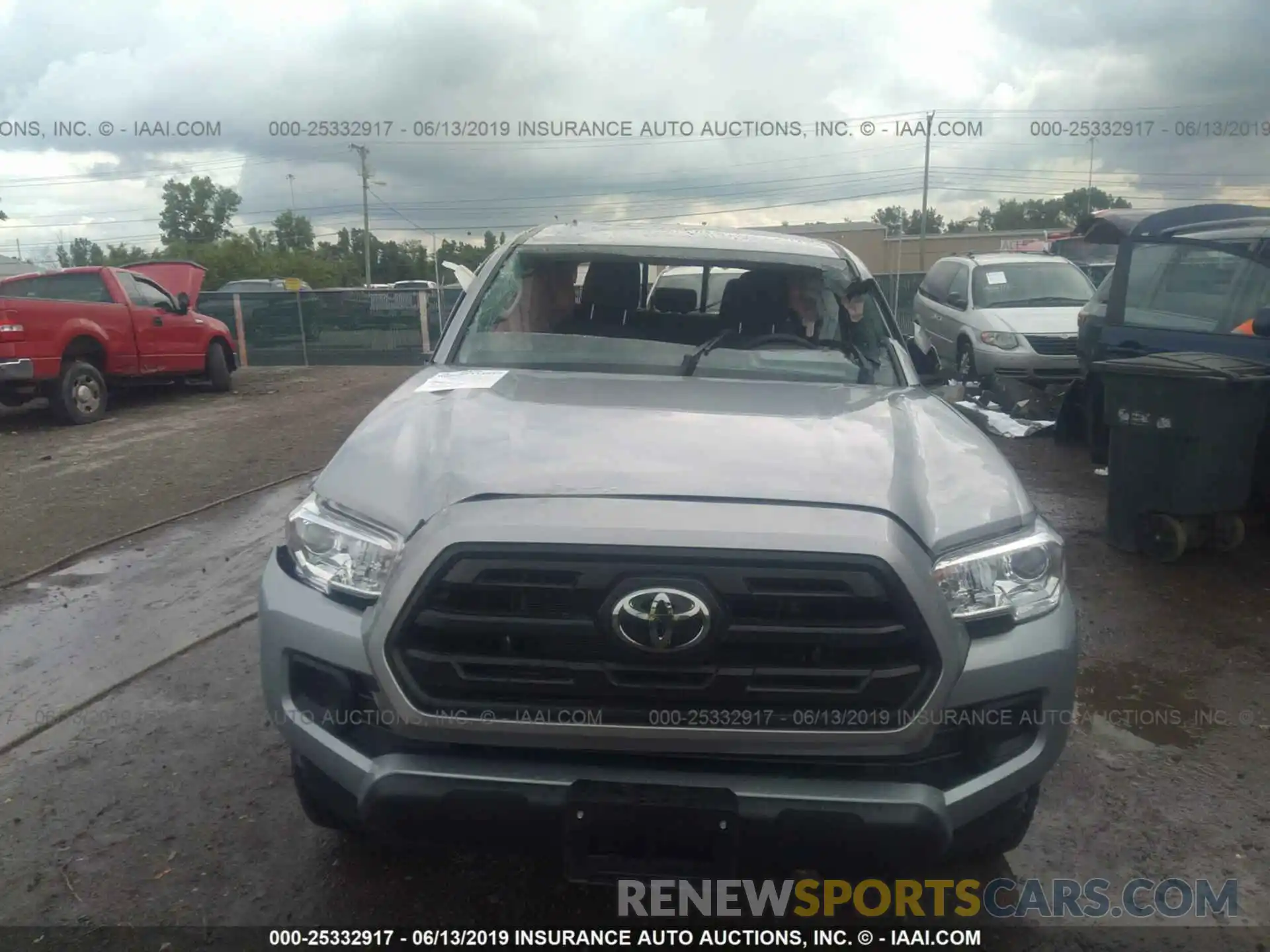 6 Photograph of a damaged car 3TMCZ5AN7KM229690 TOYOTA TACOMA 2019