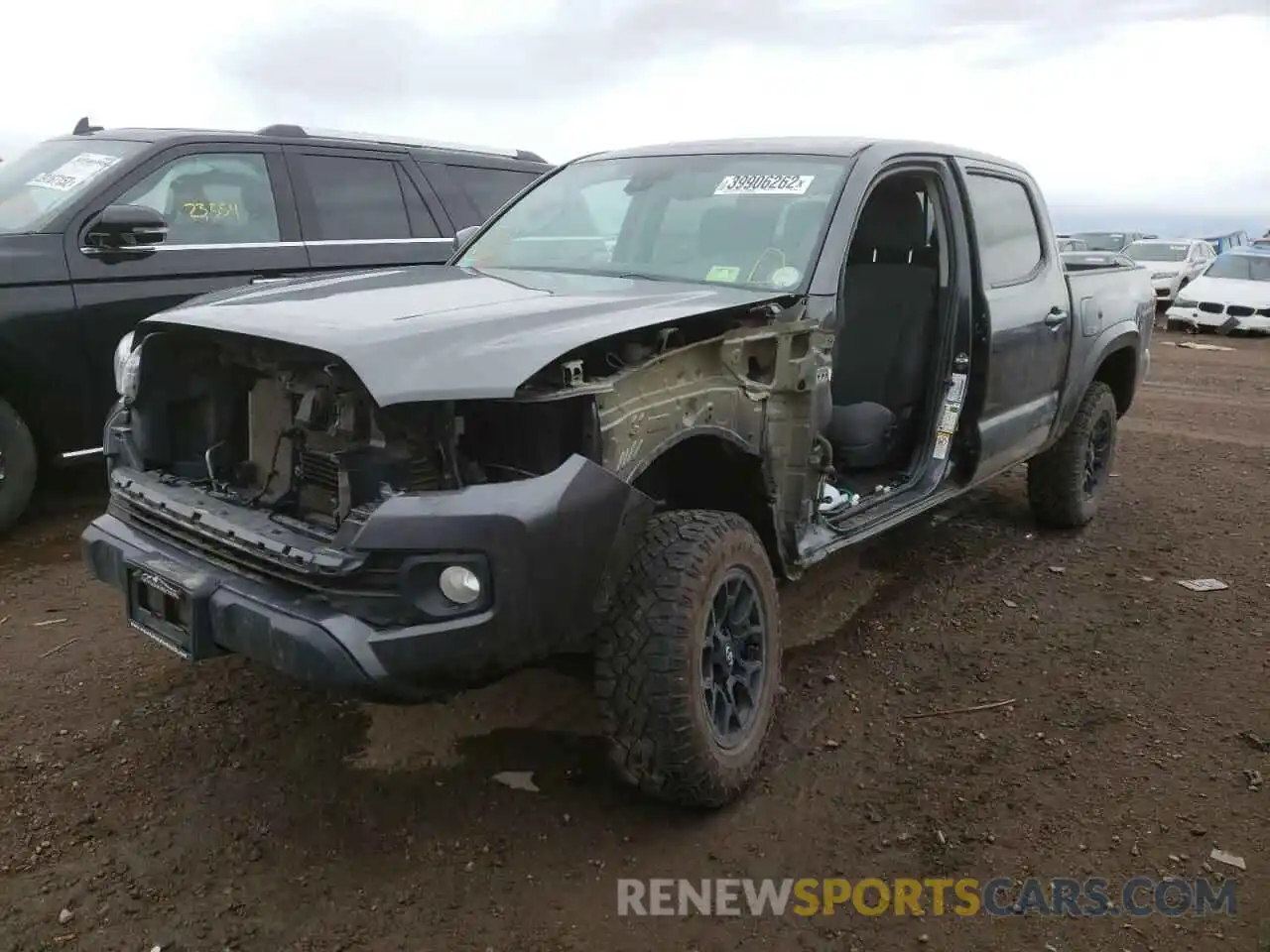 2 Photograph of a damaged car 3TMCZ5AN7KM234145 TOYOTA TACOMA 2019