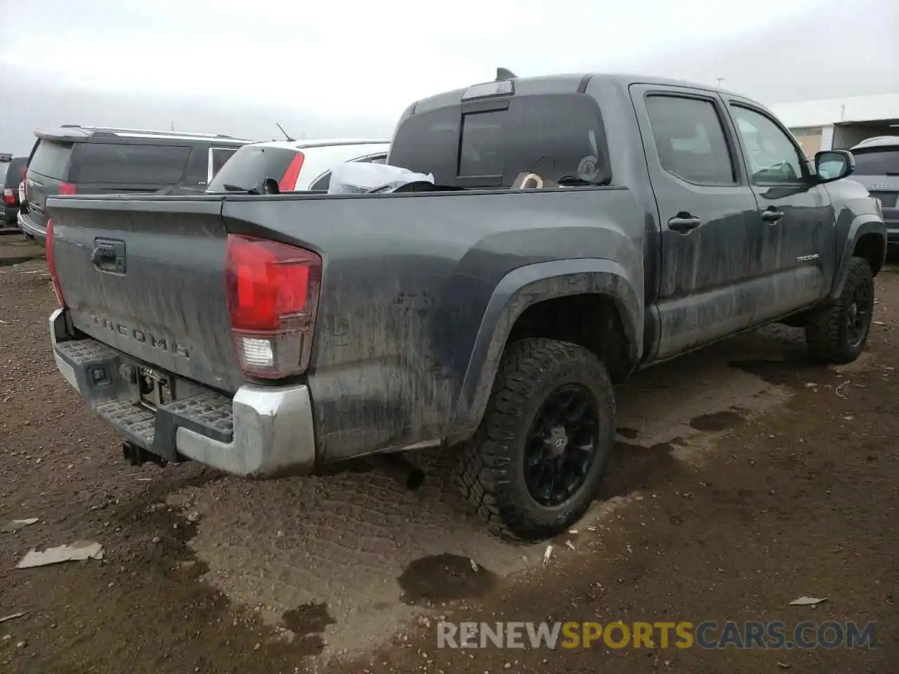 4 Photograph of a damaged car 3TMCZ5AN7KM234145 TOYOTA TACOMA 2019