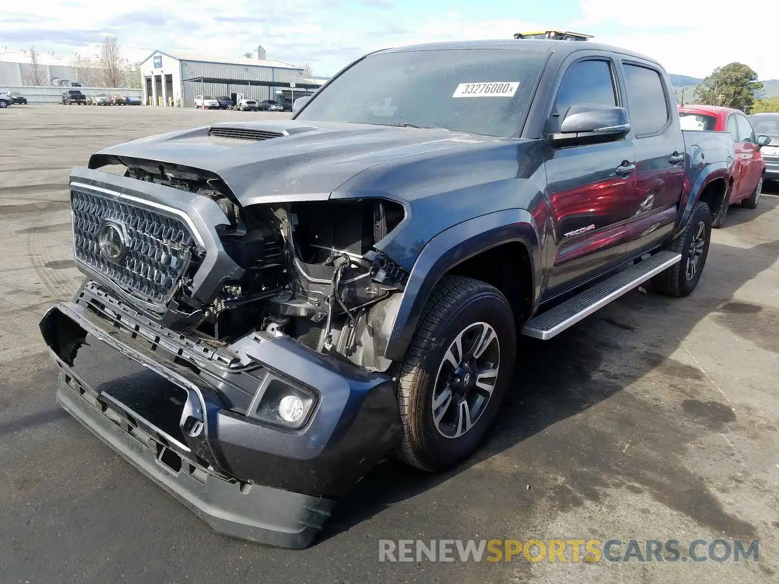 2 Photograph of a damaged car 3TMCZ5AN7KM237627 TOYOTA TACOMA 2019