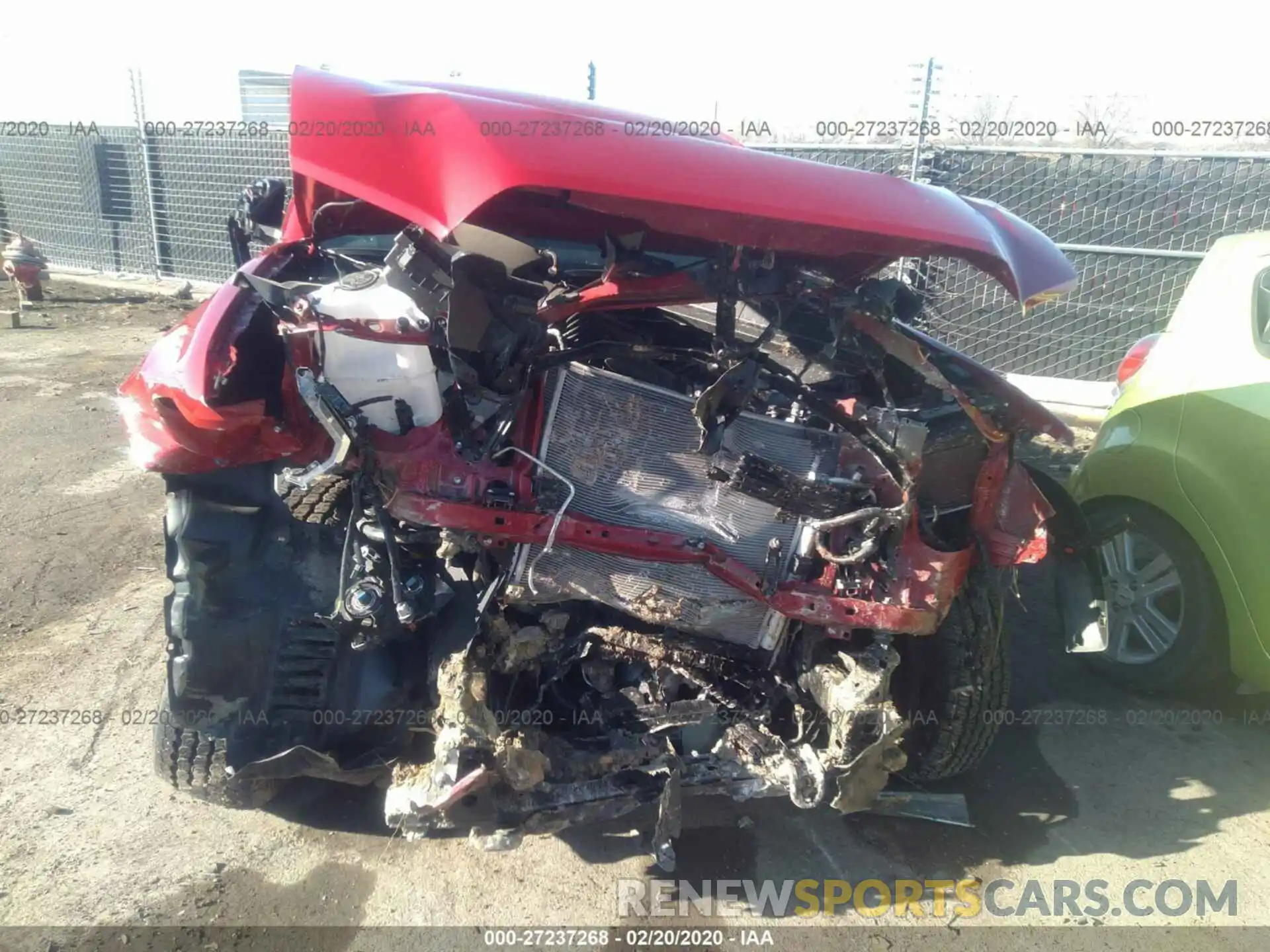 6 Photograph of a damaged car 3TMCZ5AN7KM237854 TOYOTA TACOMA 2019