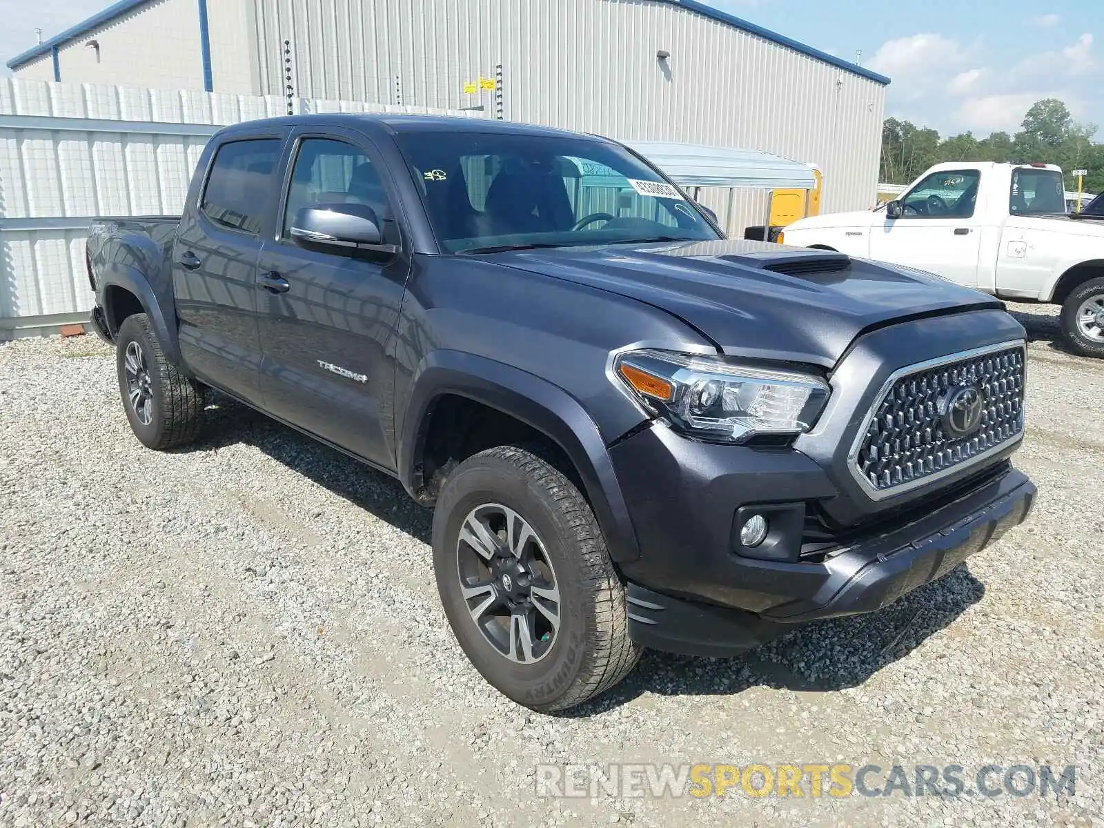 1 Photograph of a damaged car 3TMCZ5AN7KM238745 TOYOTA TACOMA 2019