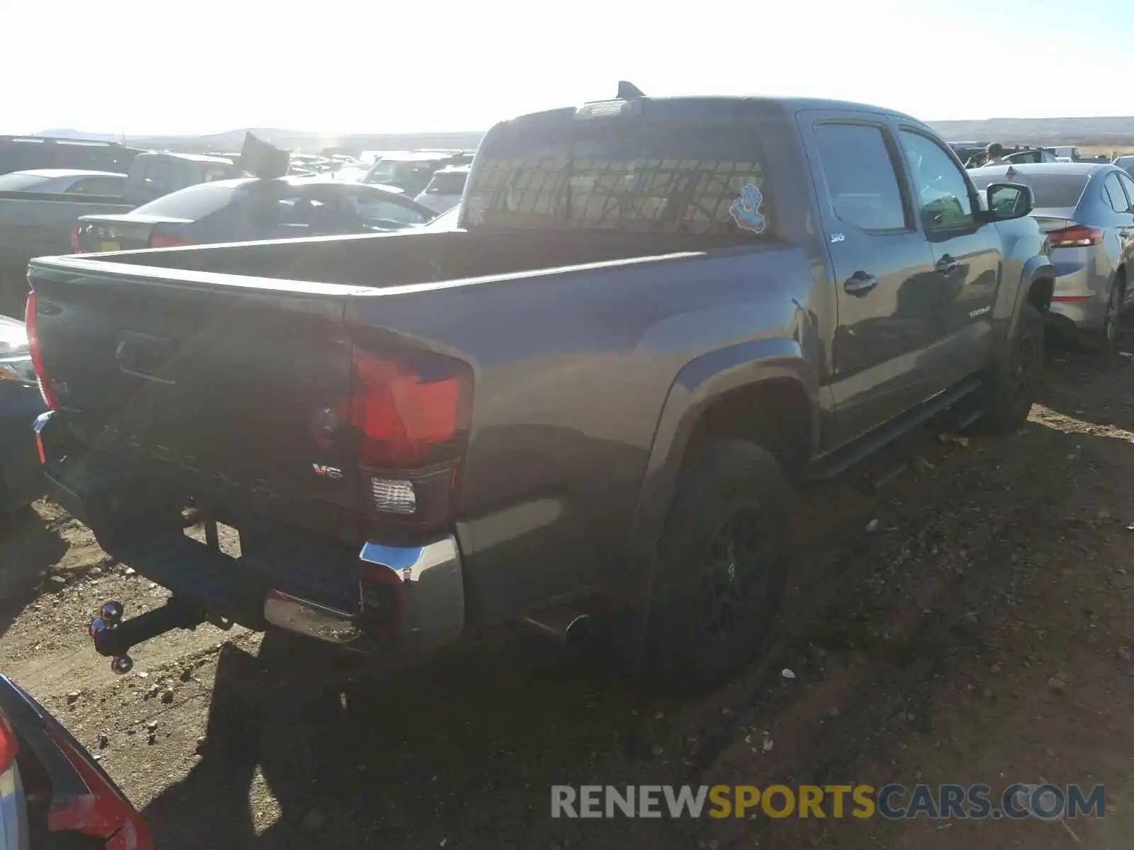 4 Photograph of a damaged car 3TMCZ5AN7KM241144 TOYOTA TACOMA 2019