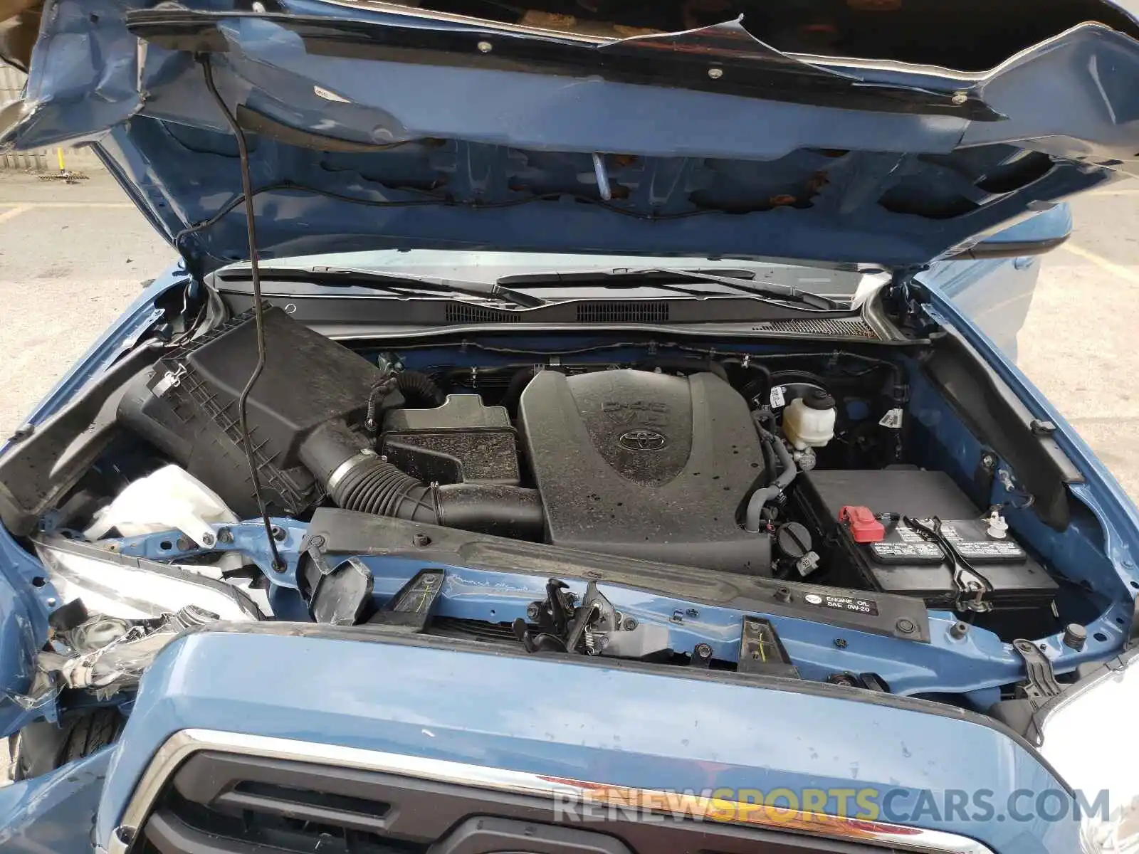 7 Photograph of a damaged car 3TMCZ5AN7KM241838 TOYOTA TACOMA 2019