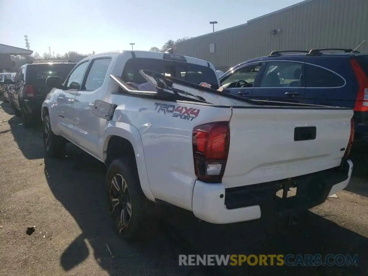 3 Photograph of a damaged car 3TMCZ5AN7KM242455 TOYOTA TACOMA 2019