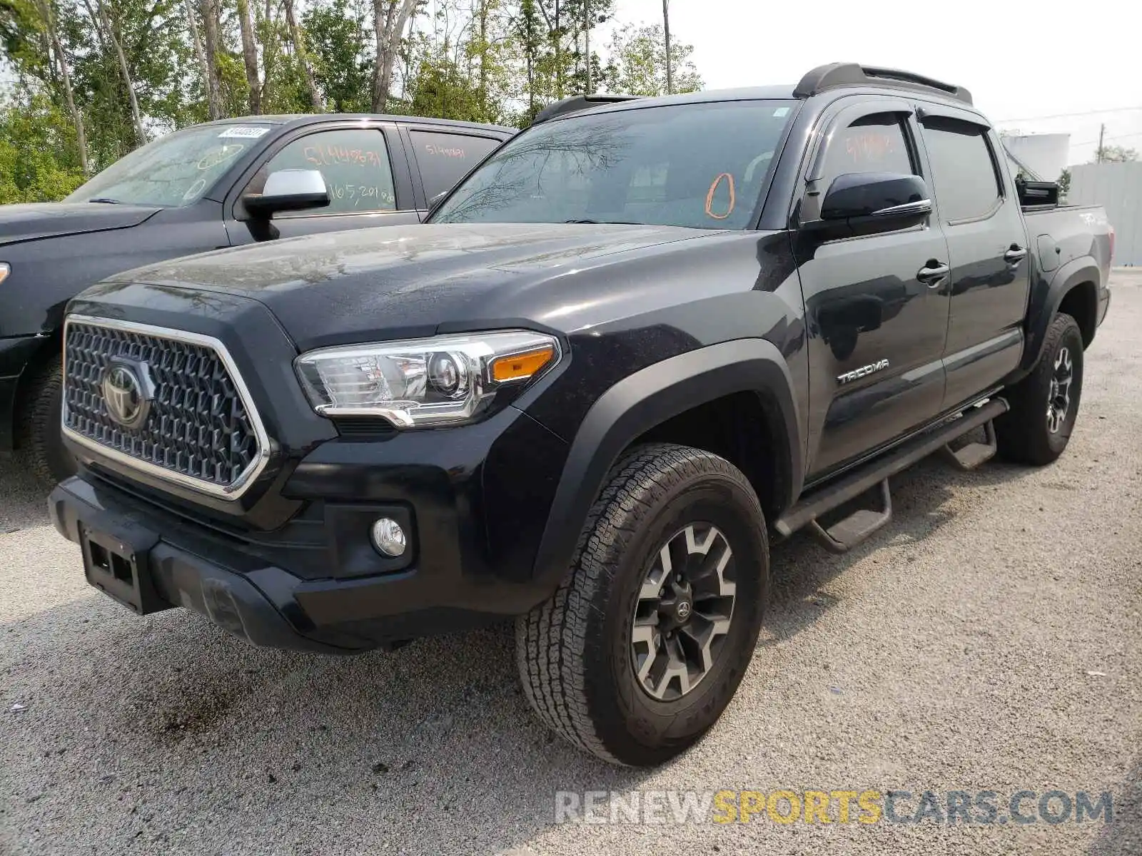 2 Photograph of a damaged car 3TMCZ5AN7KM247512 TOYOTA TACOMA 2019