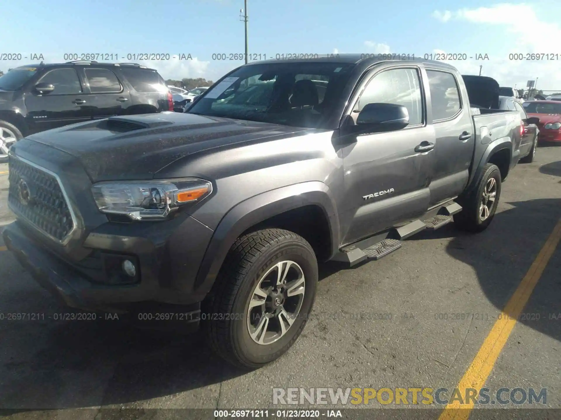 2 Photograph of a damaged car 3TMCZ5AN7KM247798 TOYOTA TACOMA 2019