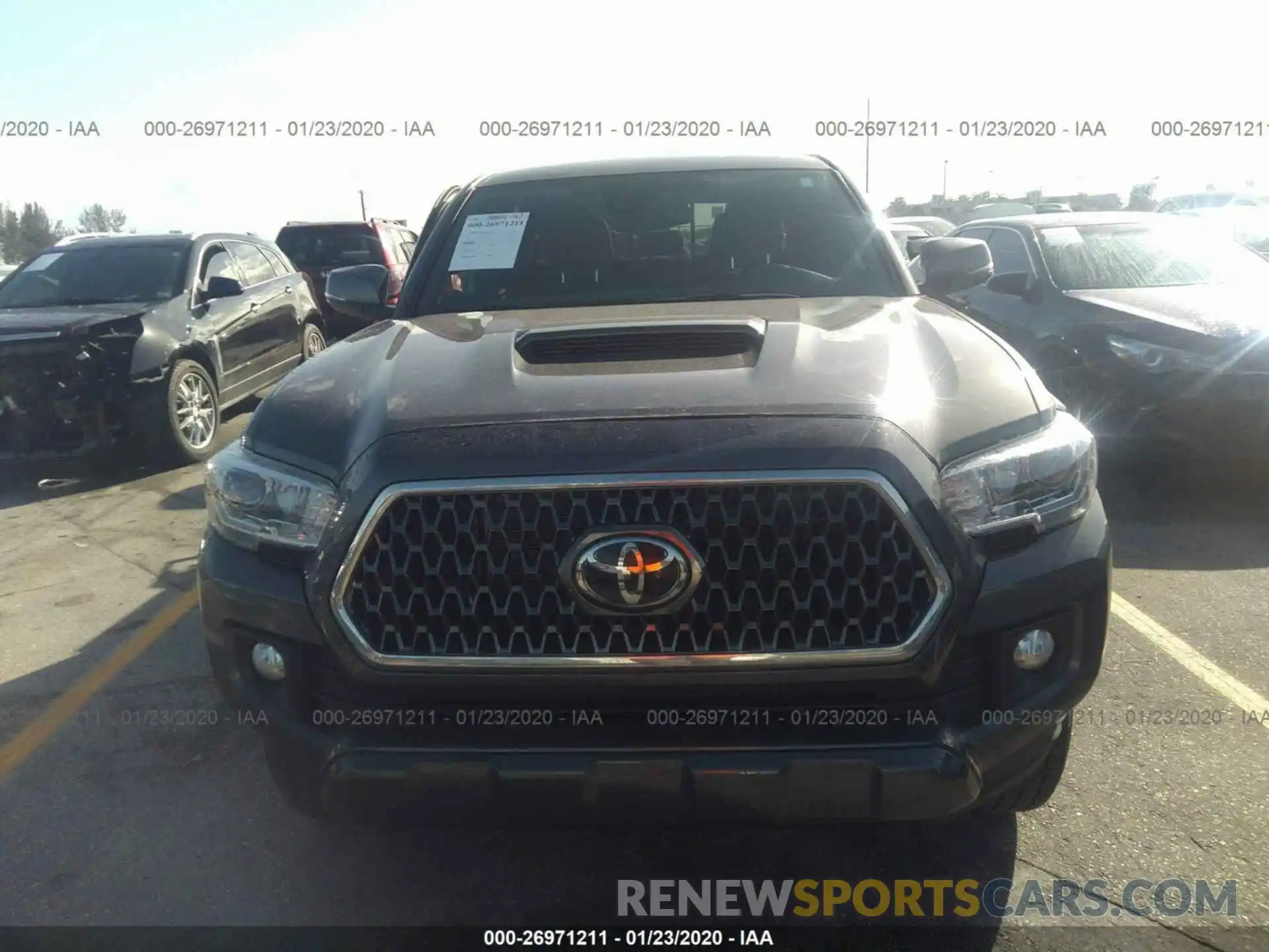 6 Photograph of a damaged car 3TMCZ5AN7KM247798 TOYOTA TACOMA 2019